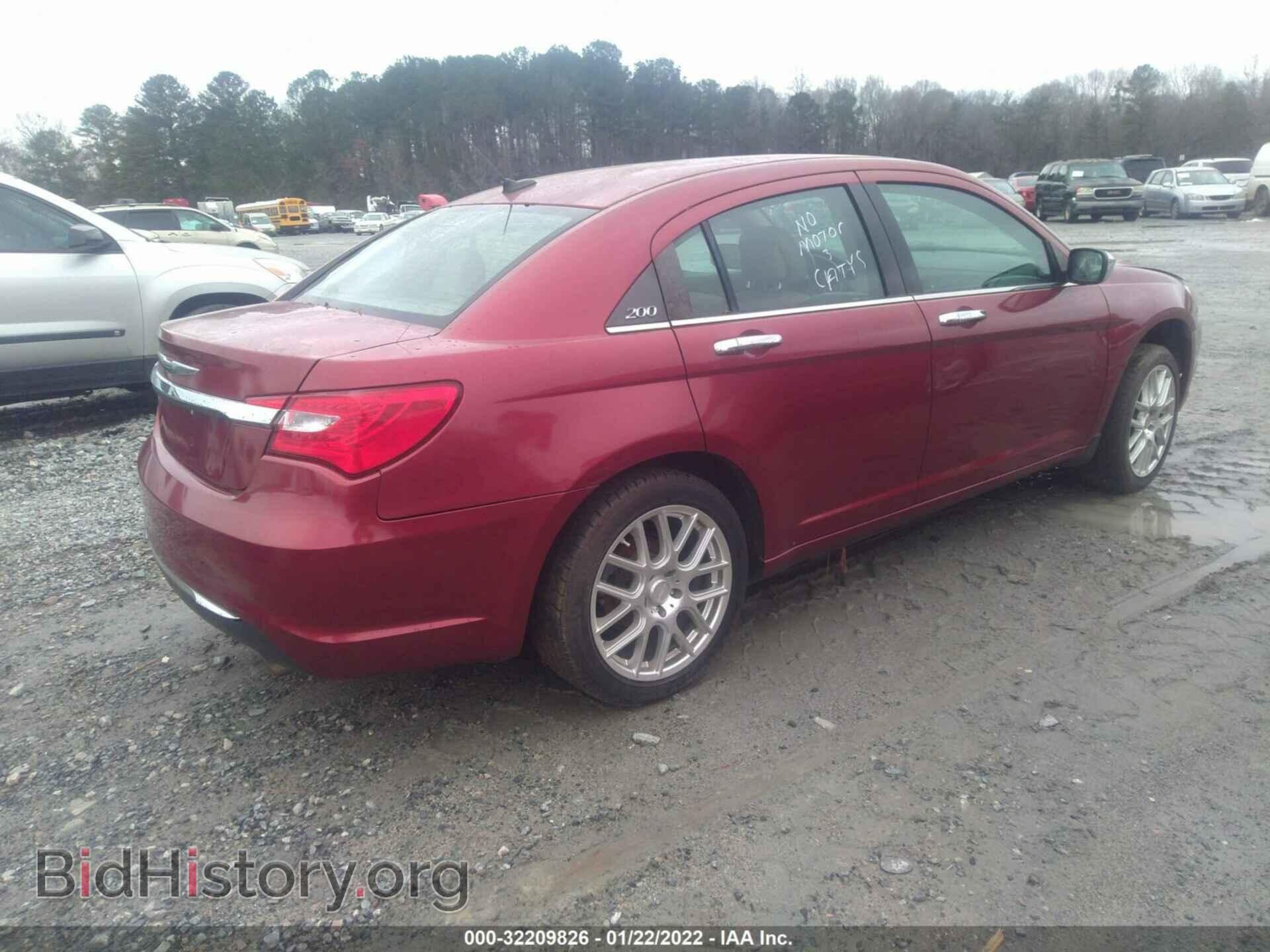 2013 CHRYSLER 200 - VIN: 1C3CCBCG4DN539839 - Фото 4