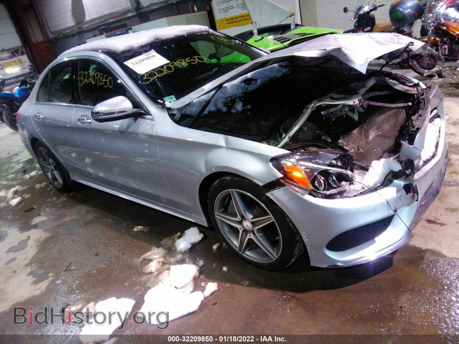 Photo 55SWF4KB6GU178939 - MERCEDES-BENZ C-CLASS 2016