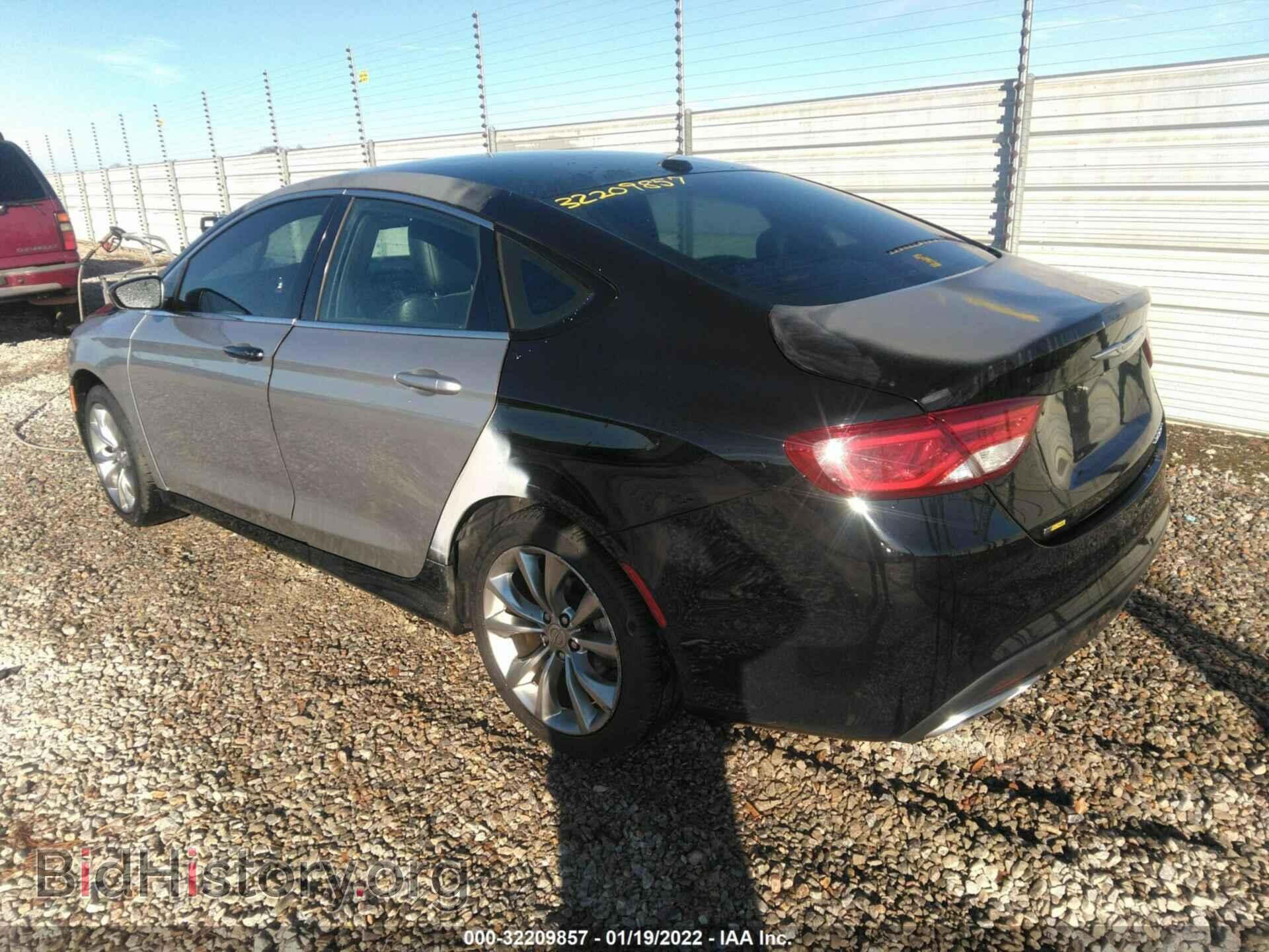 2015 CHRYSLER 200 - VIN: 1C3CCCBG7FN709542 - Фото 3