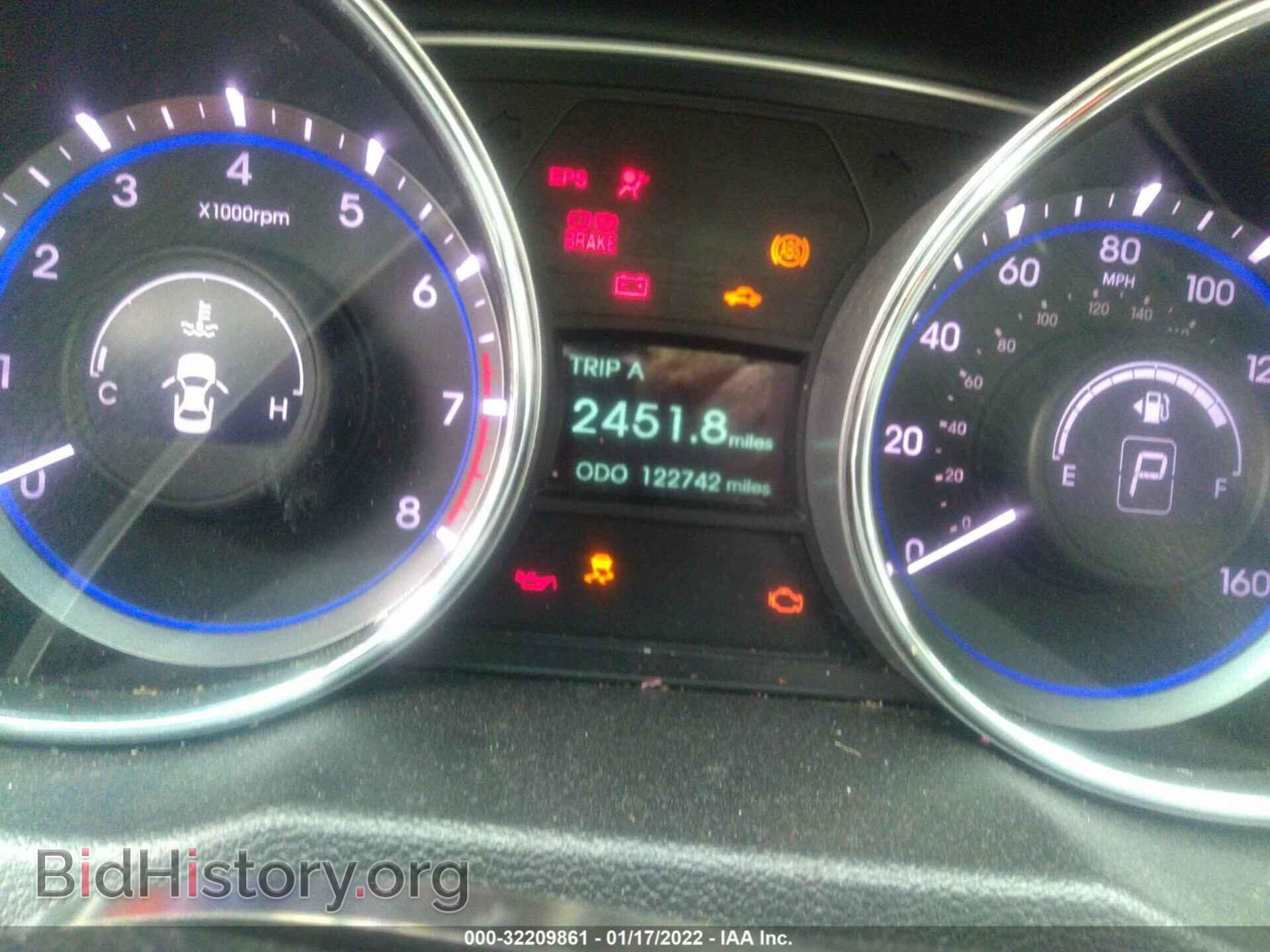 2013 HYUNDAI SONATA - VIN: 5NPEC4AC5DH736292 - Фото 7