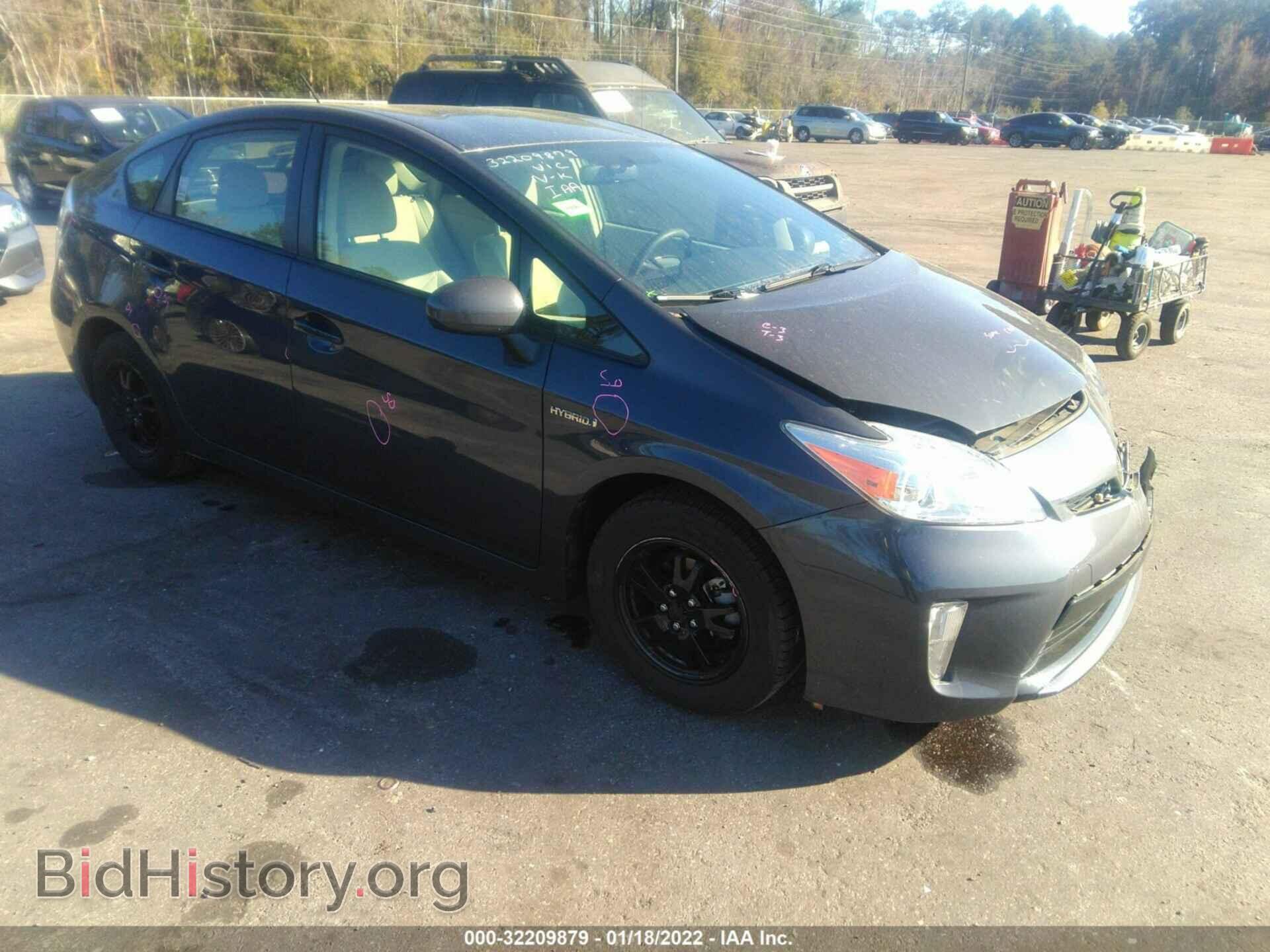 Фотография JTDKN3DU1F1993438 - TOYOTA PRIUS 2015
