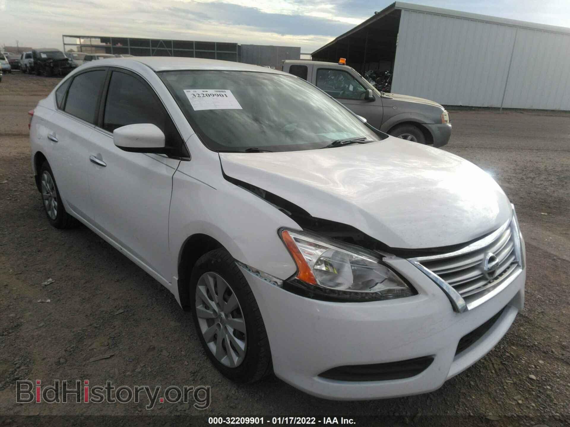 Photo 3N1AB7AP1FY383290 - NISSAN SENTRA 2015