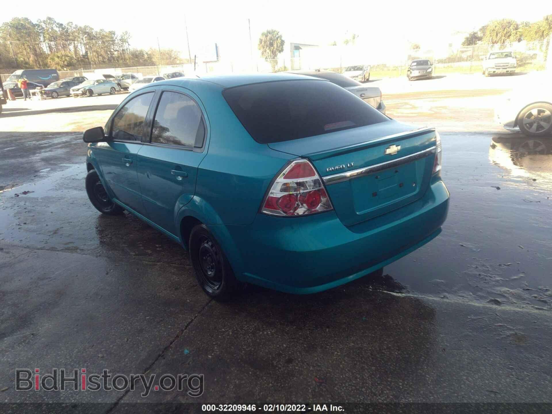 2009 CHEVROLET AVEO - VIN: KL1TD56E29B617815 - Фото 3