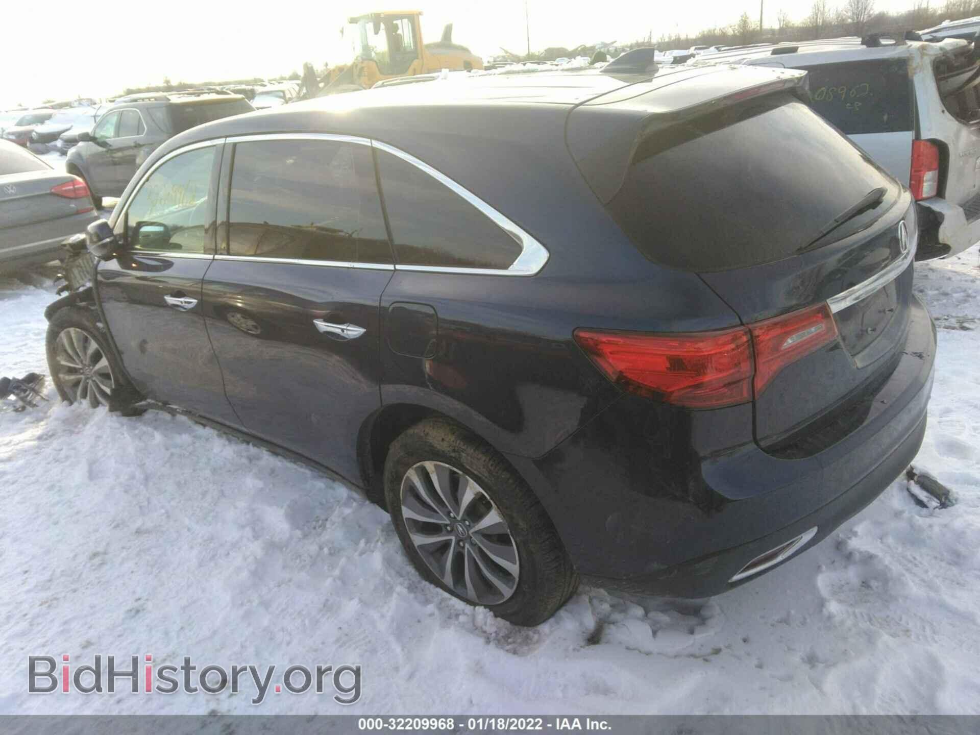 2015 ACURA MDX - VIN: 5FRYD4H41FB017985 - Фото 3
