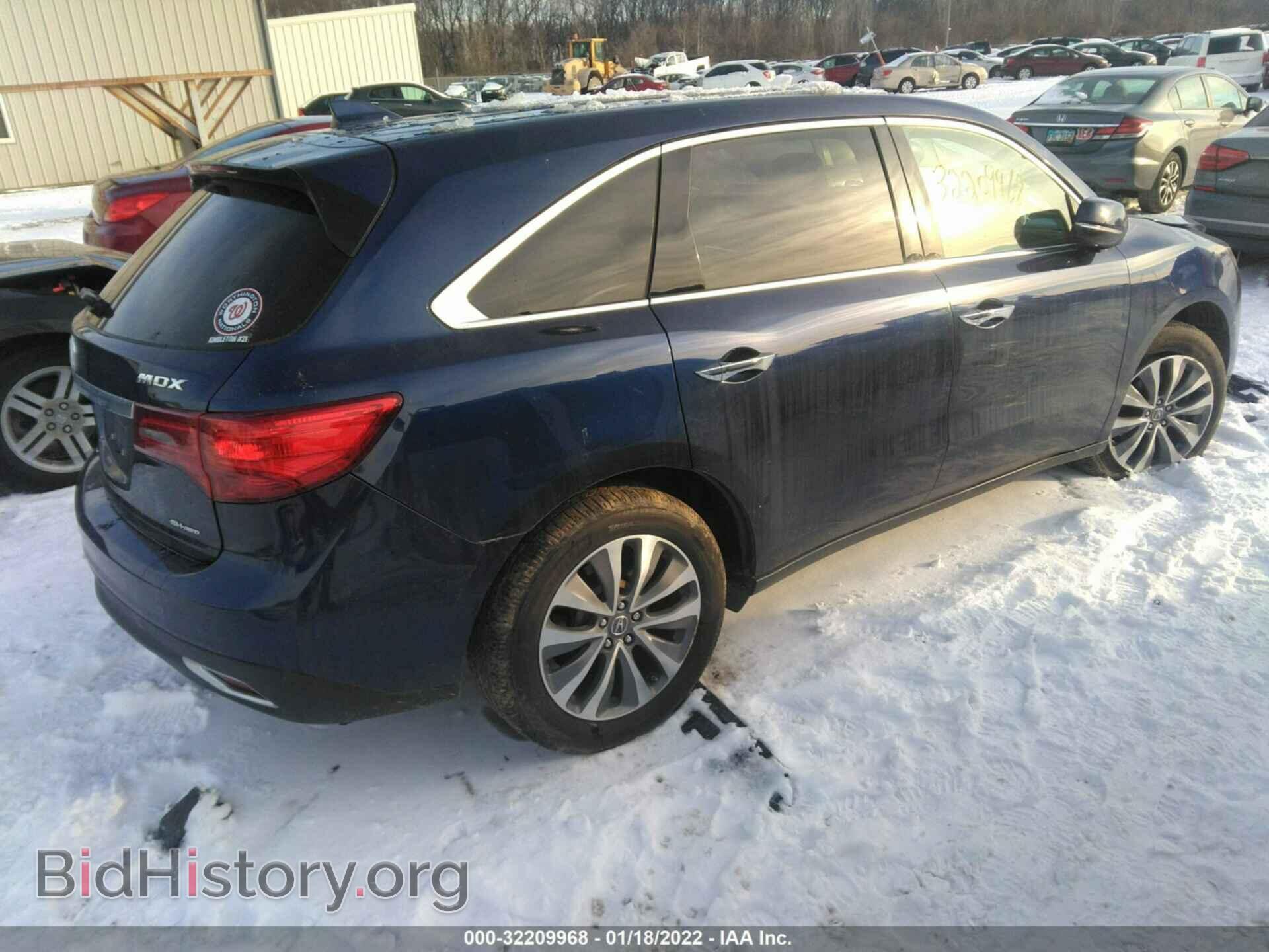 2015 ACURA MDX - VIN: 5FRYD4H41FB017985 - Фото 4