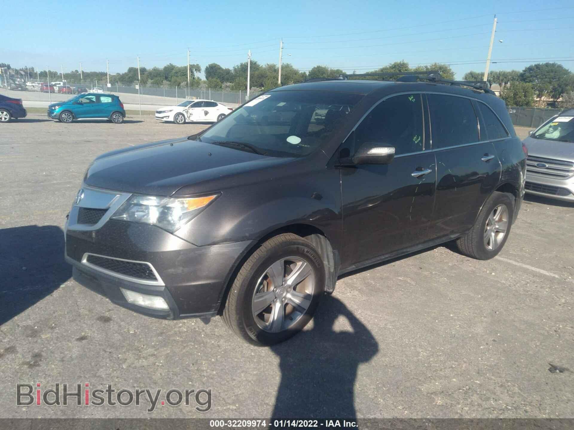 2012 ACURA MDX - VIN: 2HNYD2H38CH518529 - Фото 2