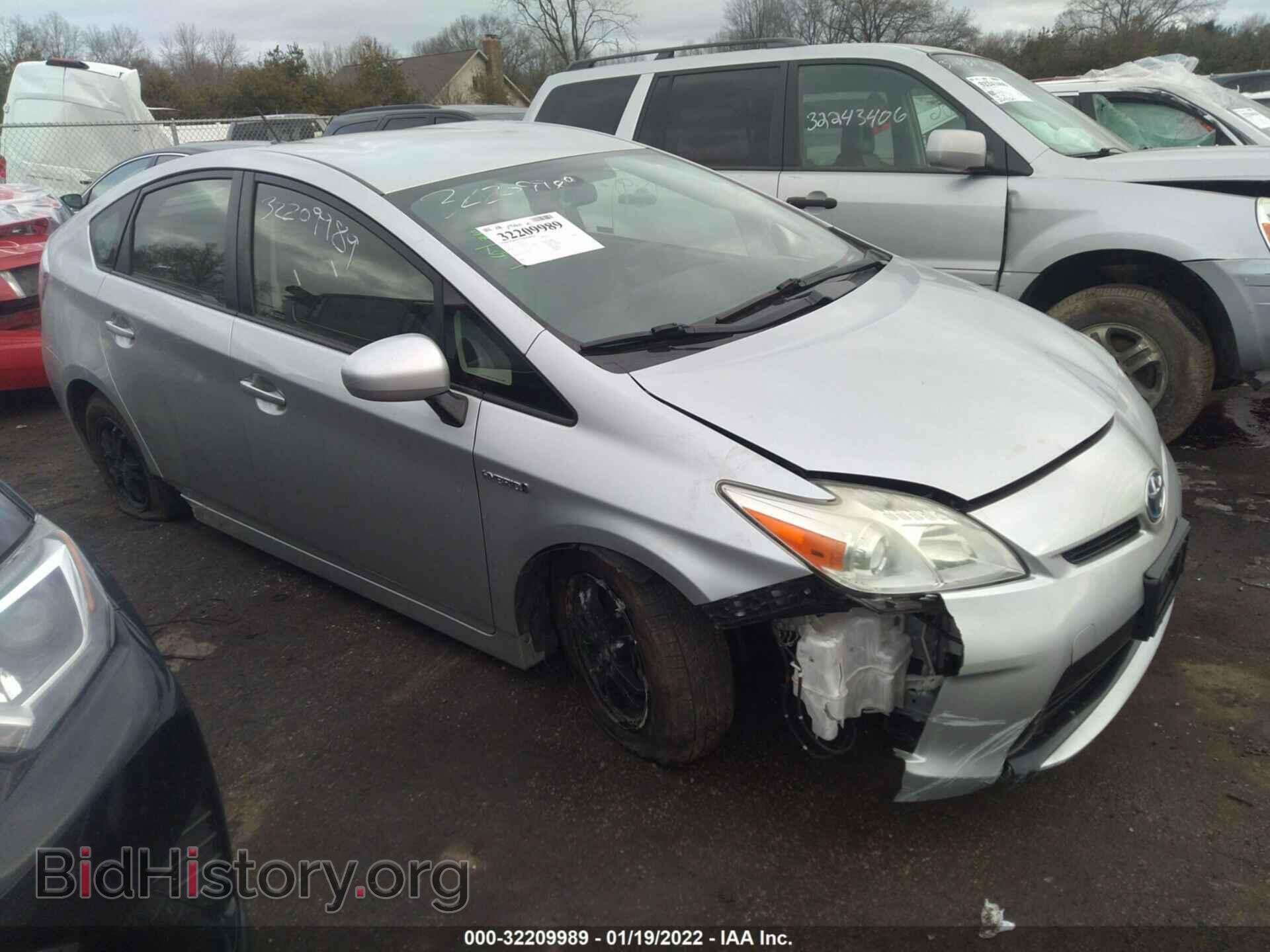 Photo JTDKN3DUXD5644333 - TOYOTA PRIUS 2013