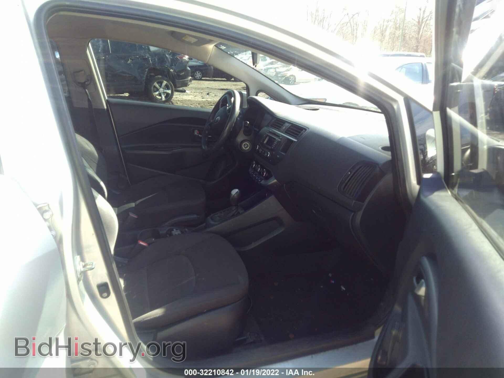 2013 KIA RIO - VIN: KNADM4A33D6283399 - Фото 5