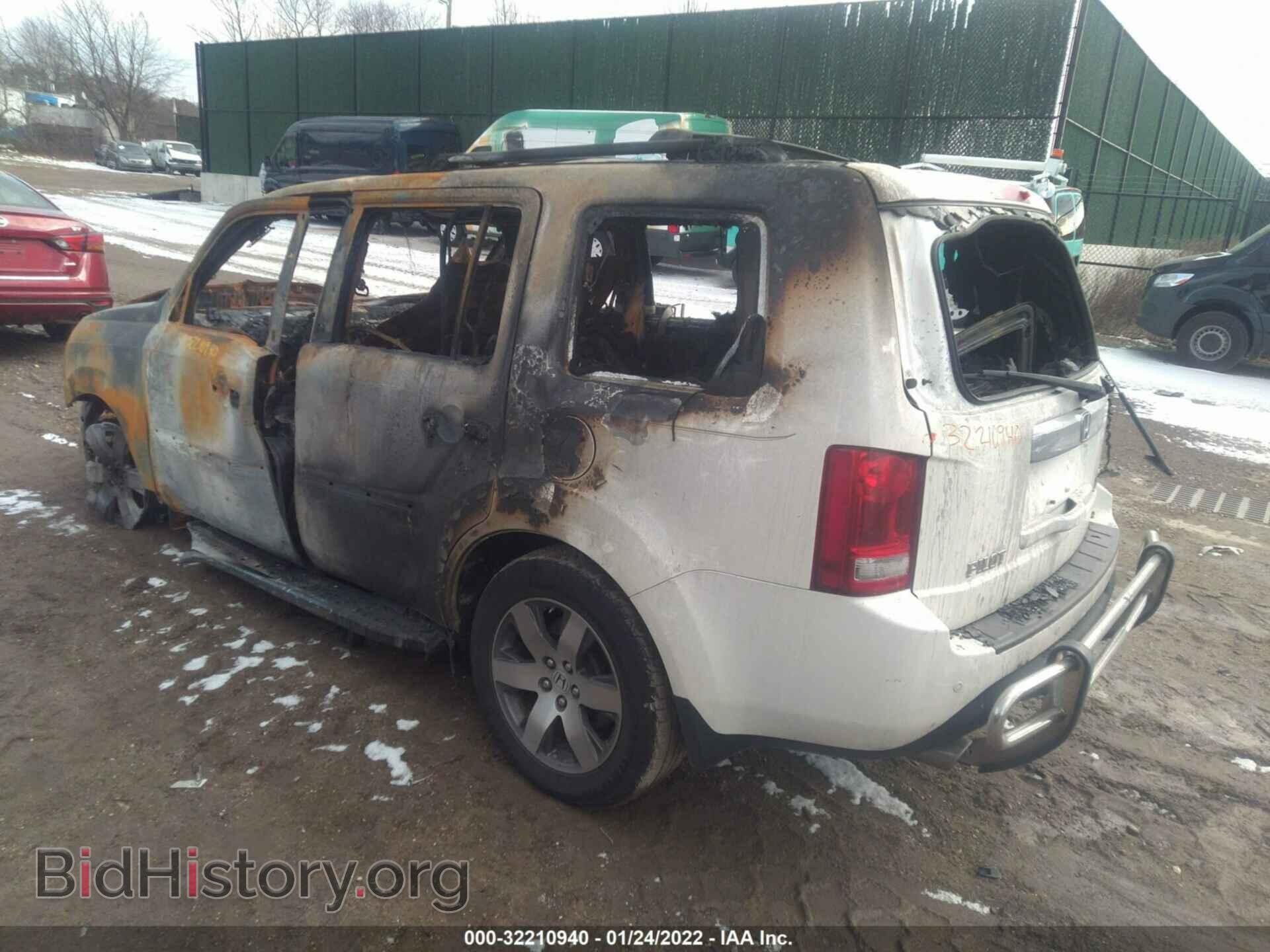 2013 HONDA PILOT - VIN: 5FNYF4H95DB052002 - Фото 3