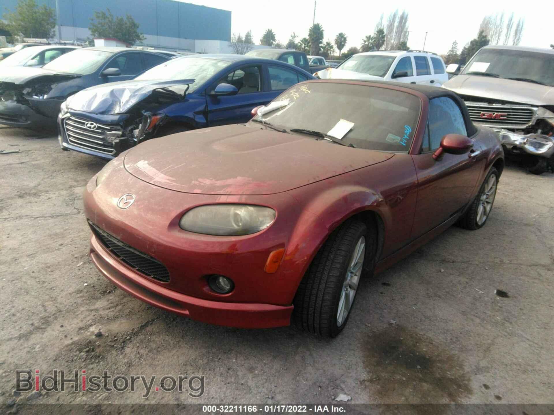 2008 MAZDA MX-5 MIATA - VIN: JM1NC25F980138721 - Фото 2