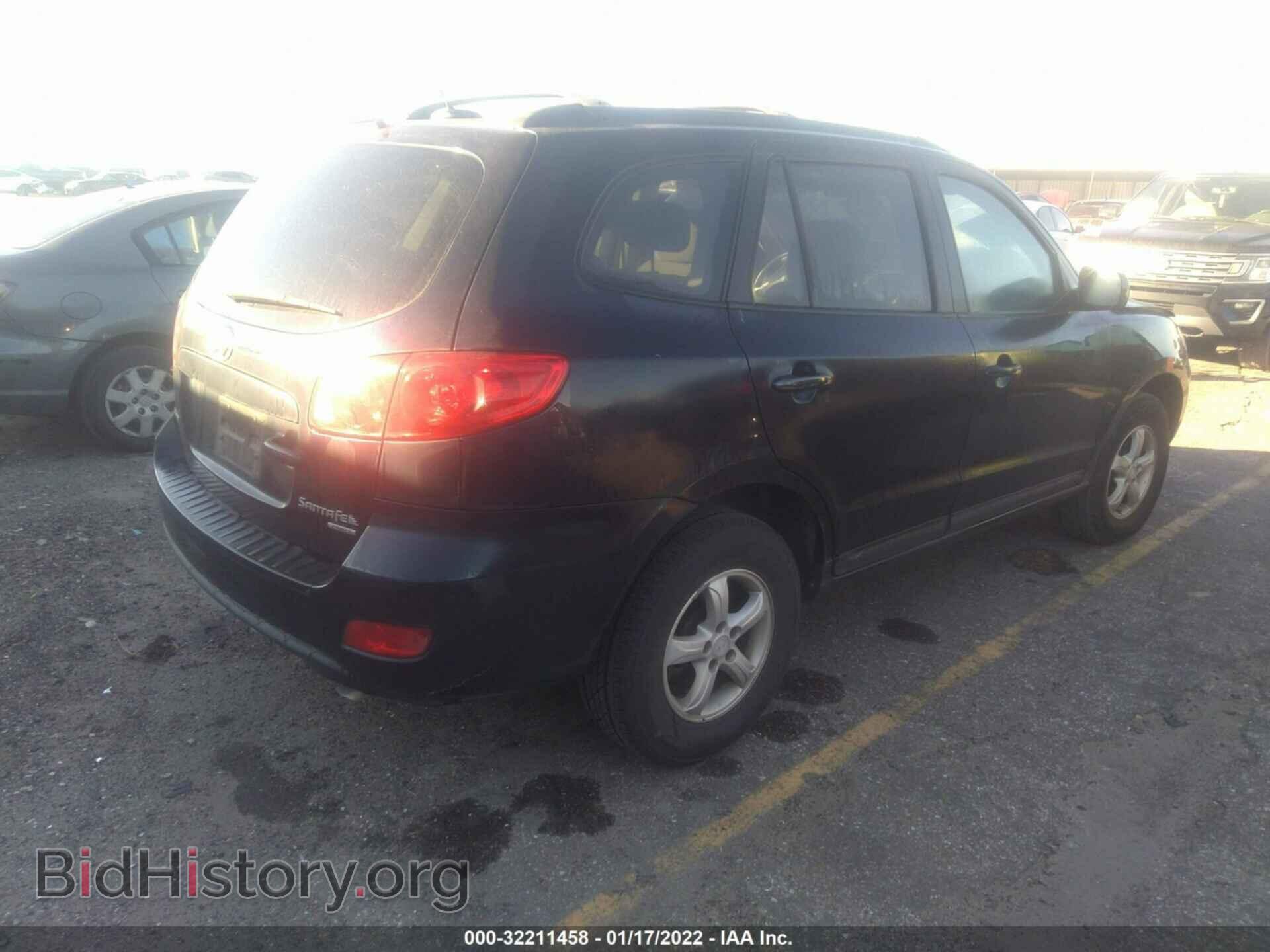 2008 HYUNDAI SANTA FE - VIN: 5NMSG73D88H167861 - Фото 4