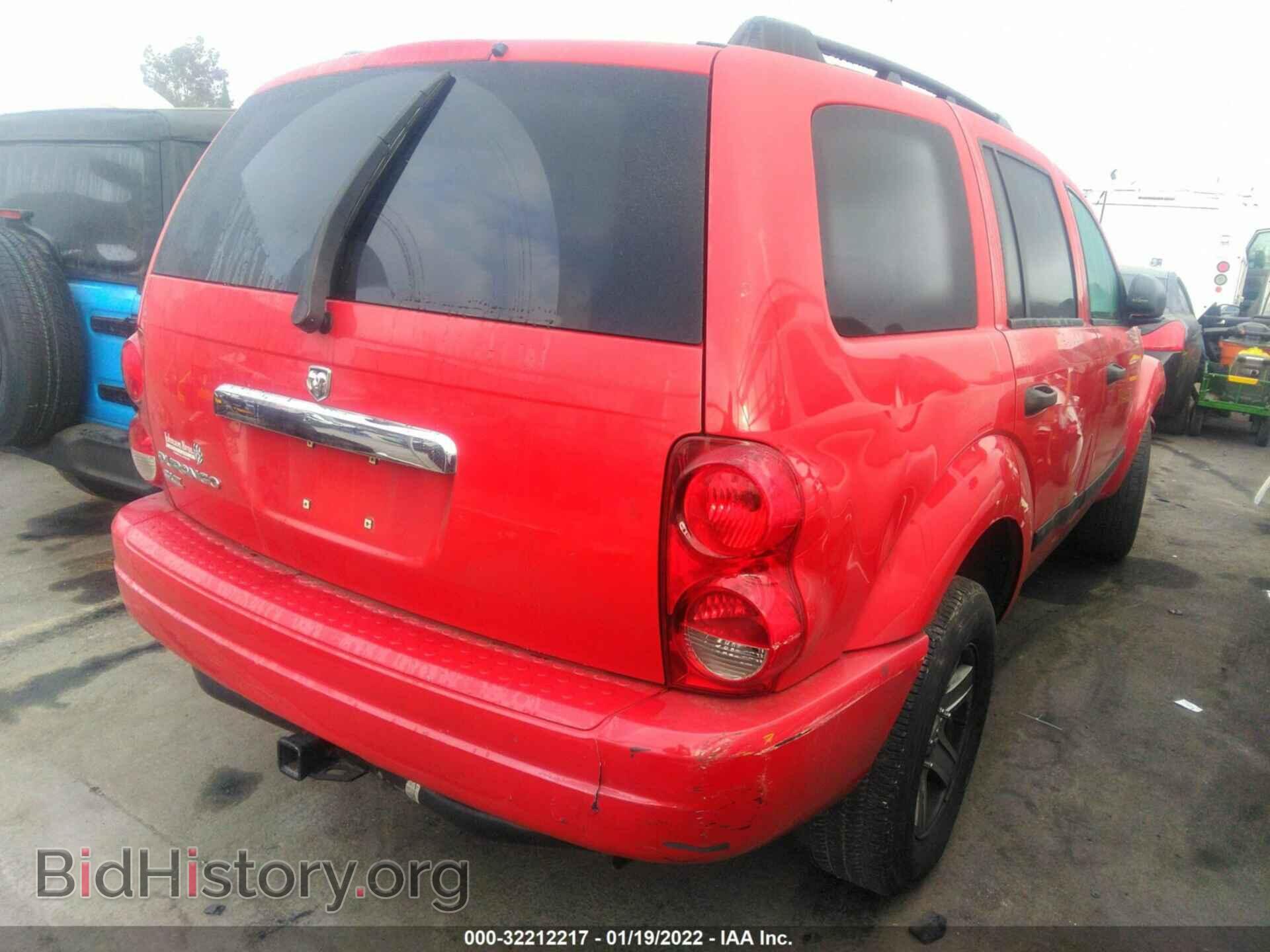 2006 DODGE DURANGO - VIN: 1D4HD48N96F104672 - Фото 4