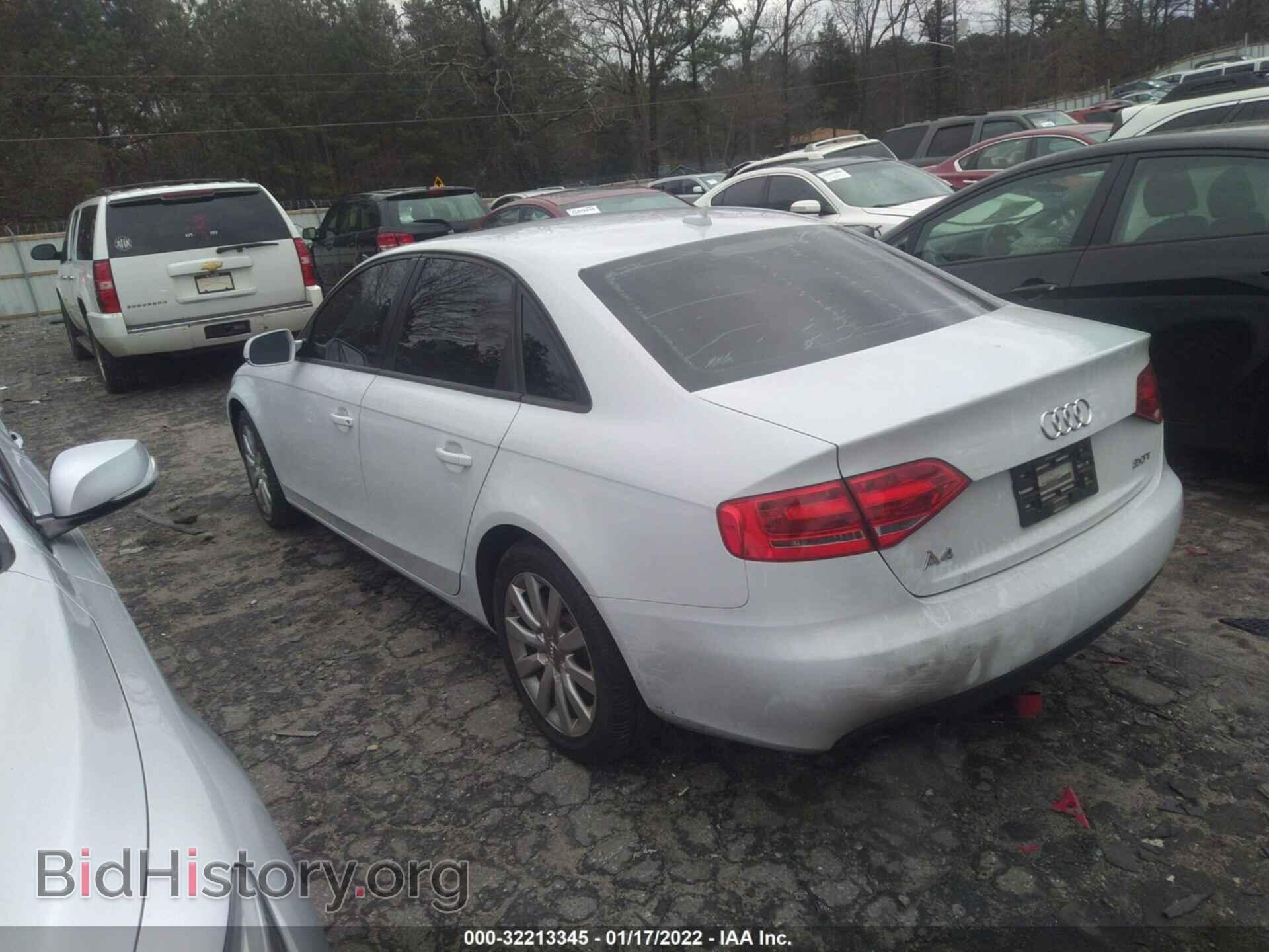 2012 AUDI A4 - VIN: WAUAFAFL9CA120109 - Фото 3