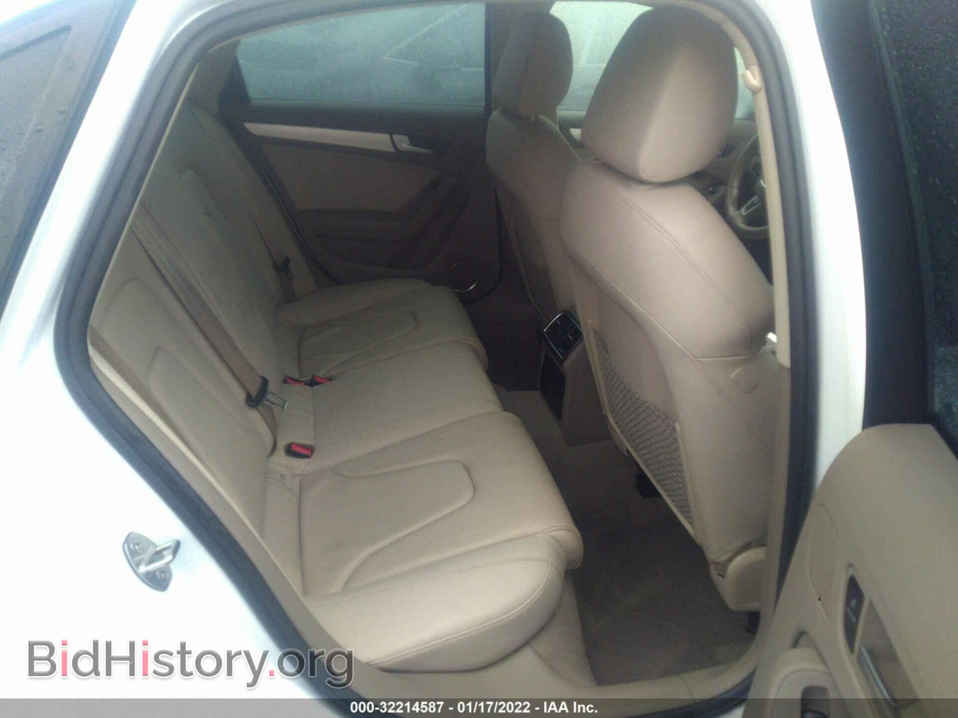 2012 AUDI A4 - VIN: WAUFFAFL1CA115105 - Фото 8