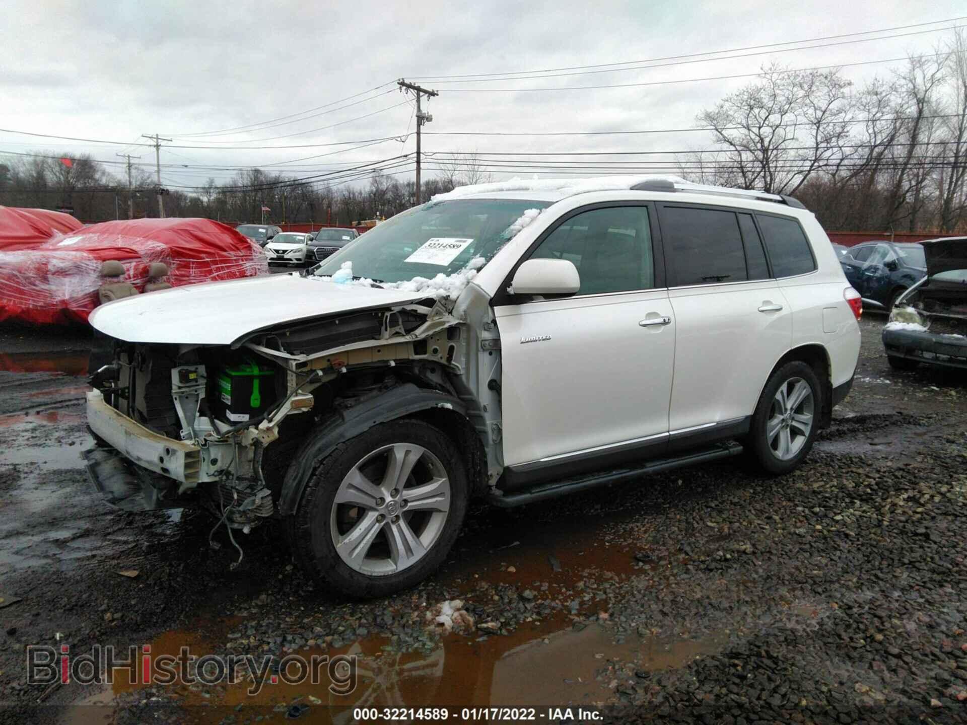 2013 TOYOTA HIGHLANDER - VIN: 5TDDK3EH8DS257597 - Фото 2