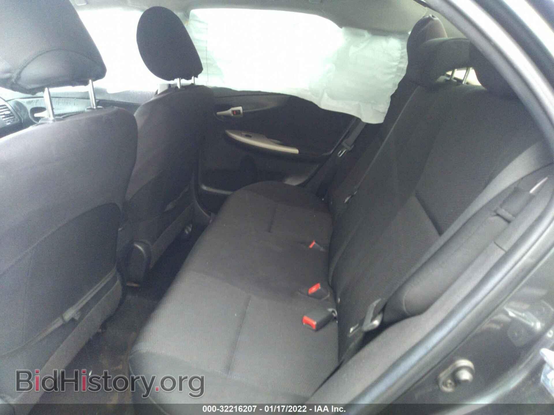 2011 TOYOTA COROLLA - VIN: 2T1BU4EE2BC618504 - Фото 8