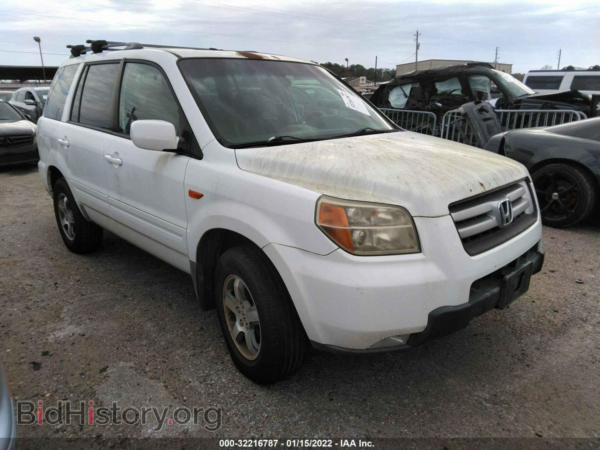 Фотография 5FNYF28706B019432 - HONDA PILOT 2006