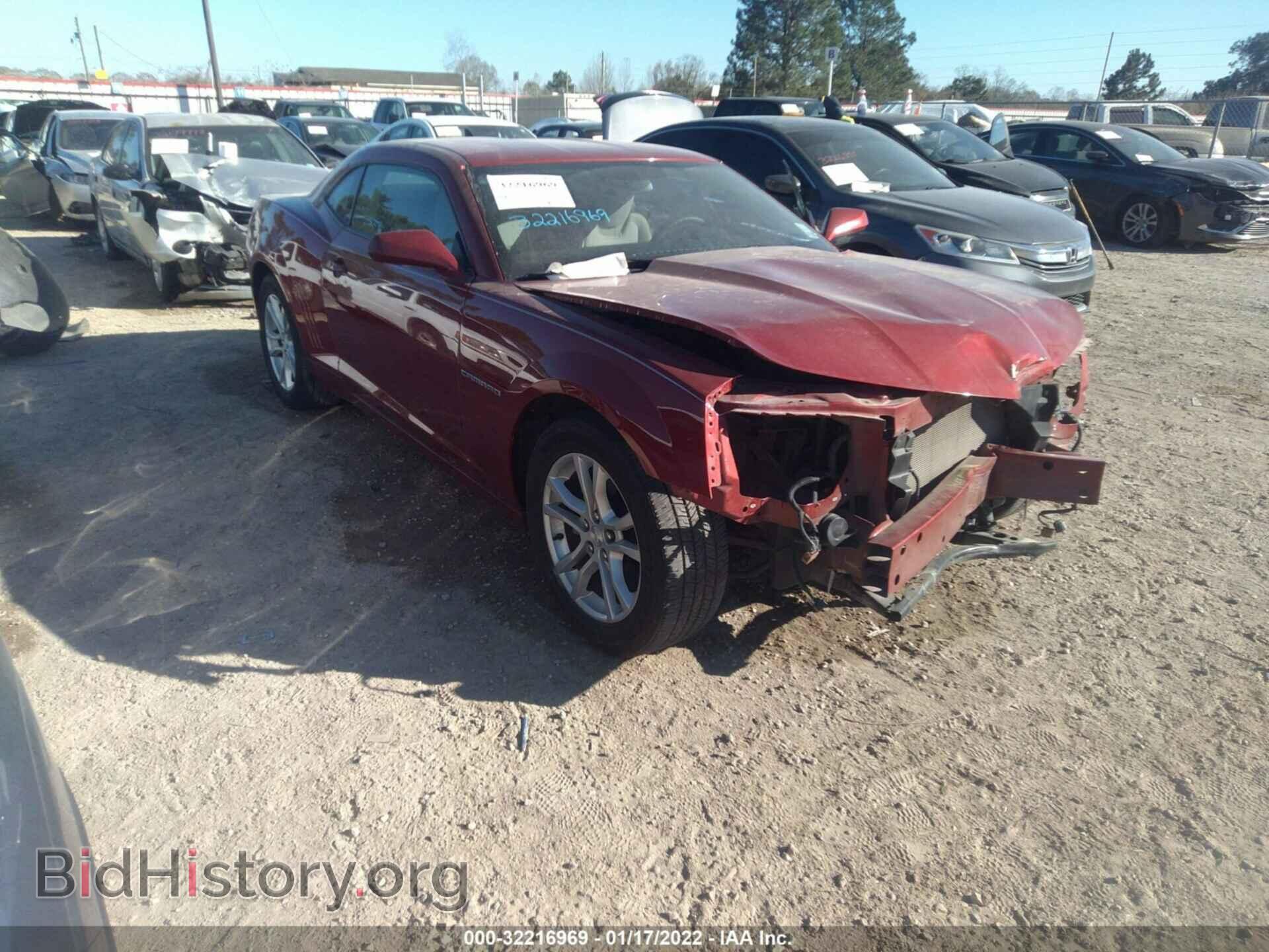 Photo 2G1FE1E32E9214143 - CHEVROLET CAMARO 2014