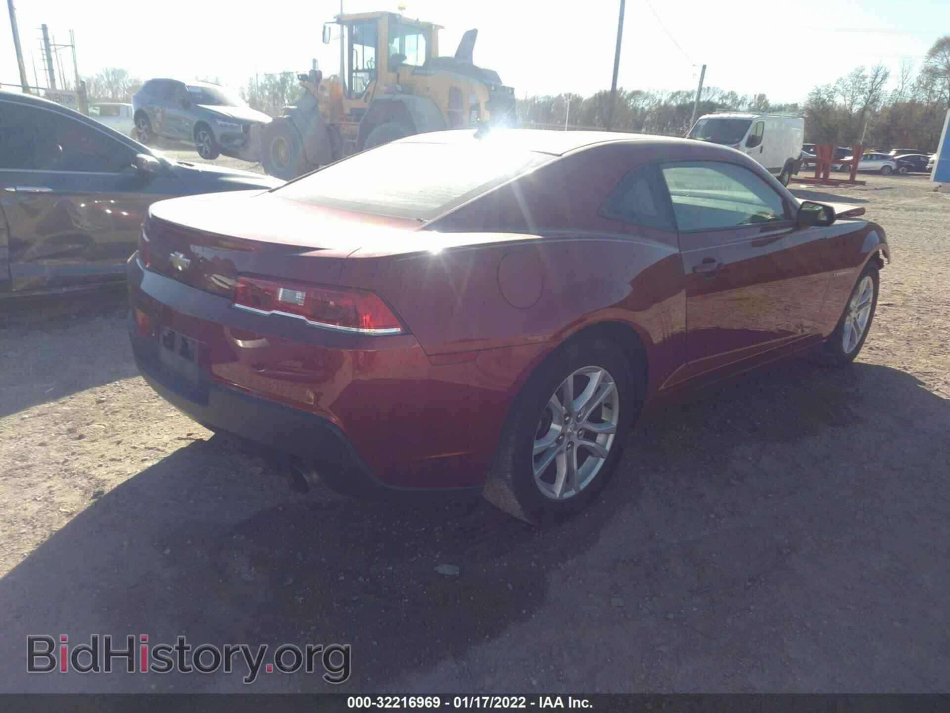 2014 CHEVROLET CAMARO - VIN: 2G1FE1E32E9214143 - Фото 4