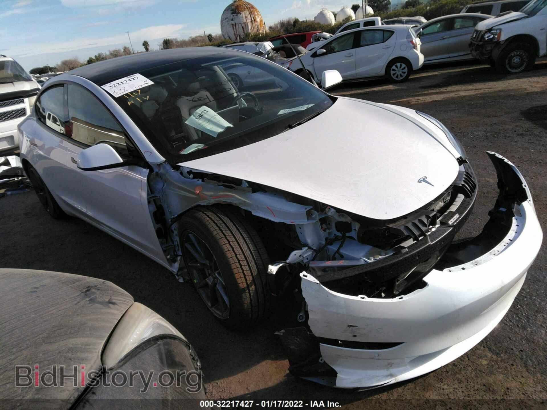 Photo 5YJ3E1EA9MF073218 - TESLA MODEL 3 2021