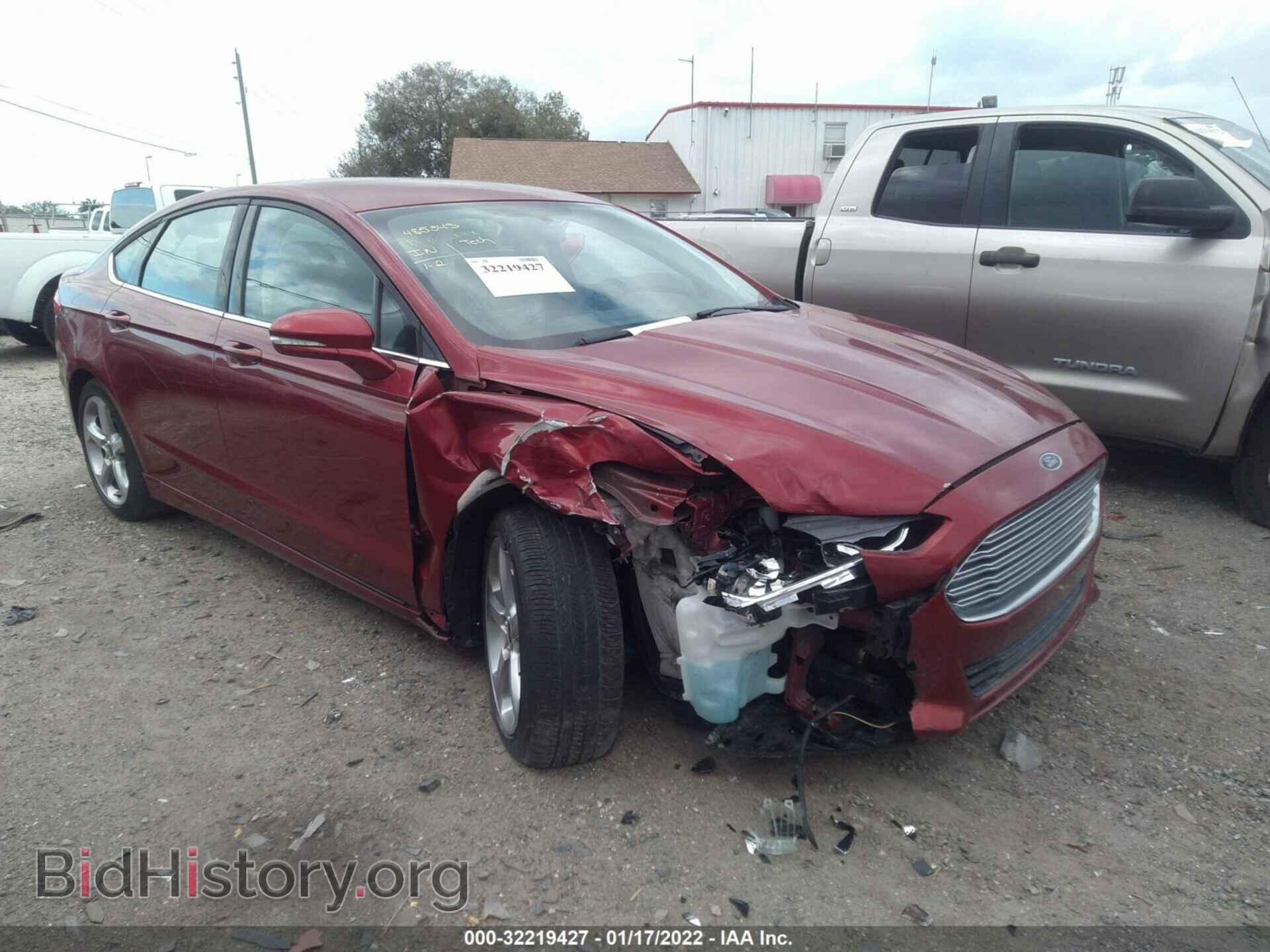 Фотография 3FA6P0H93DR336634 - FORD FUSION 2013