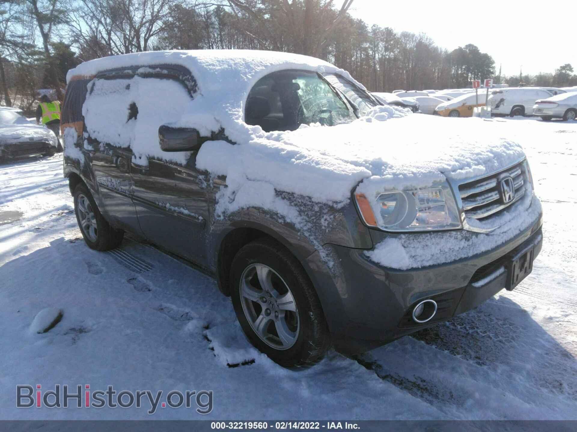 Фотография 5FNYF4H47DB052667 - HONDA PILOT 2013