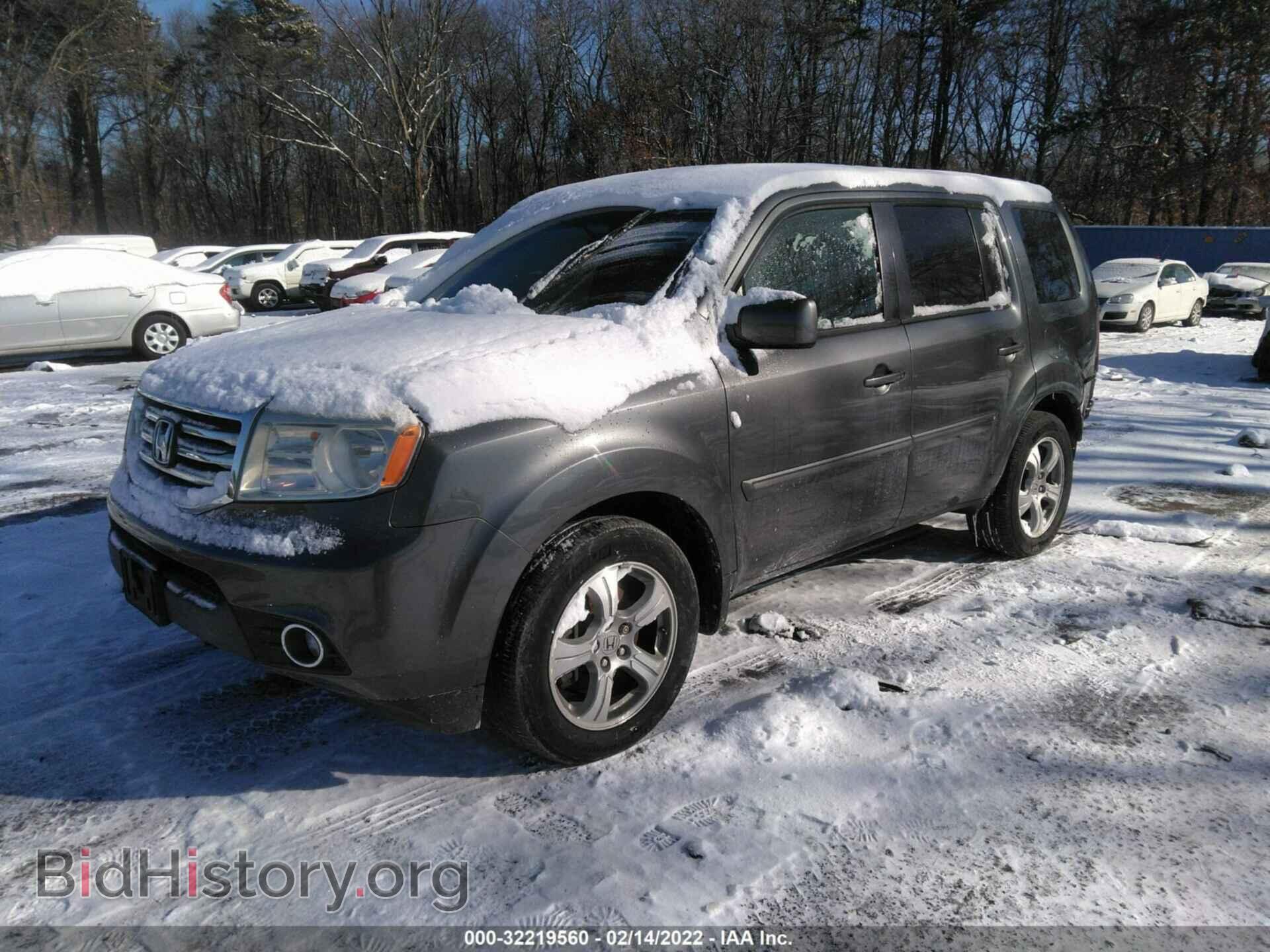 2013 HONDA PILOT - VIN: 5FNYF4H47DB052667 - Фото 2