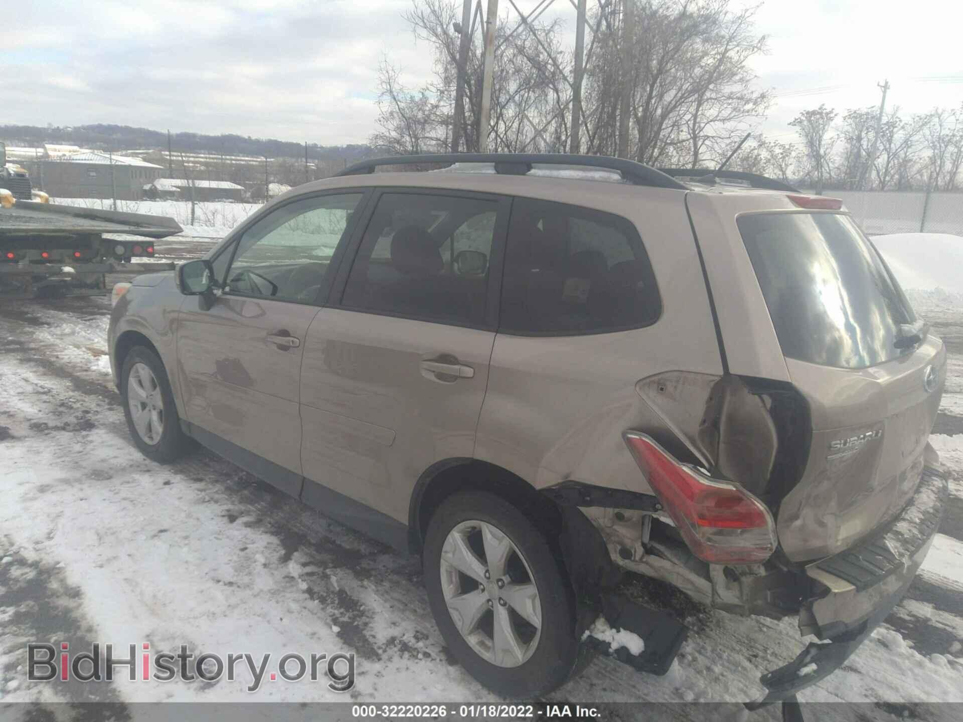 2014 SUBARU FORESTER - VIN: JF2SJAEC3EH557249 - Фото 3