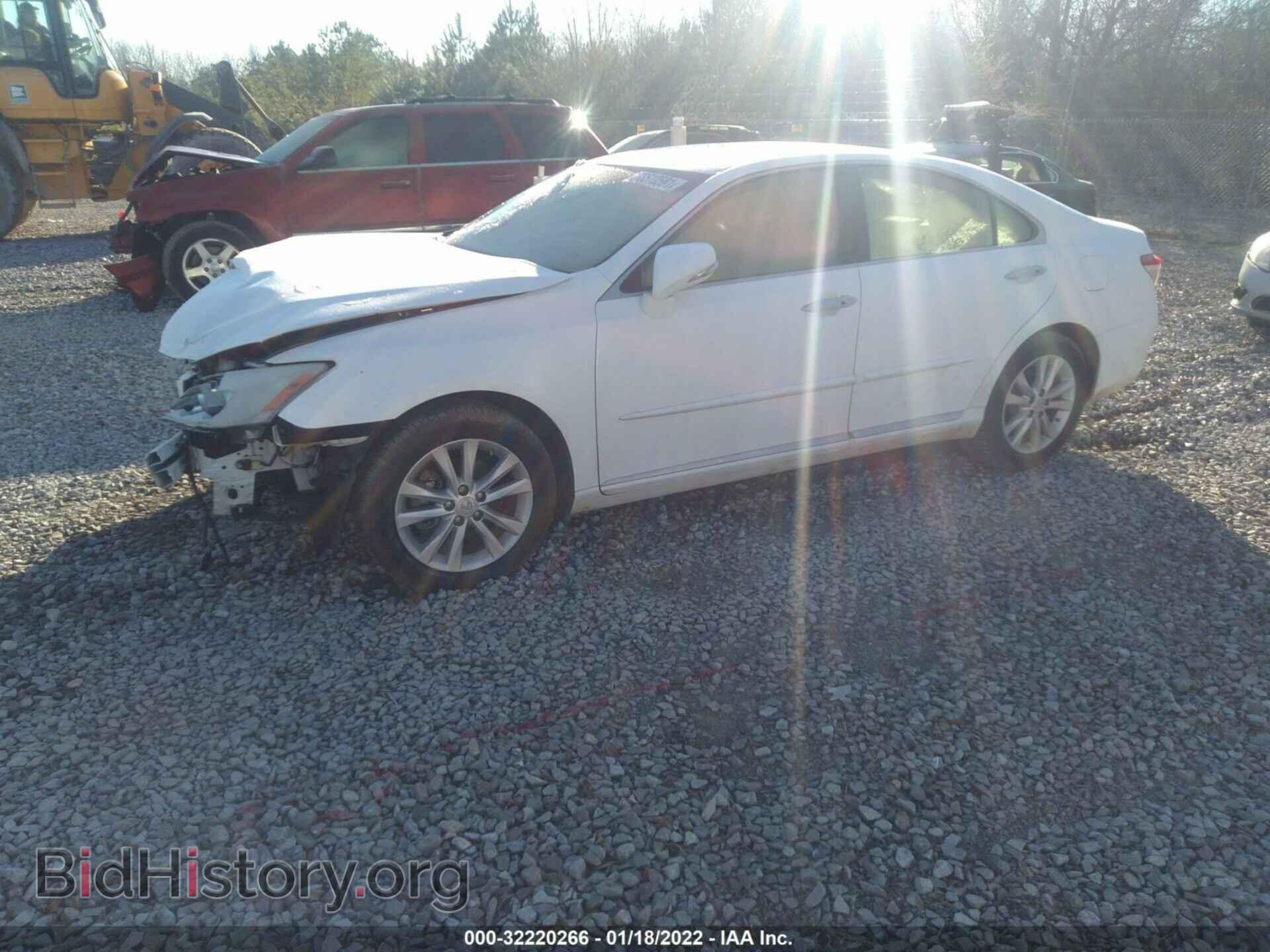 2012 LEXUS ES 350 - VIN: JTHBK1EG8C2499507 - Фото 2
