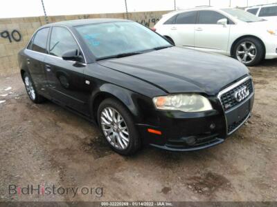 2008 Audi A4 2.0T/SE 2.0T, черный — VIN WAUAF78E28A138525, IAAI