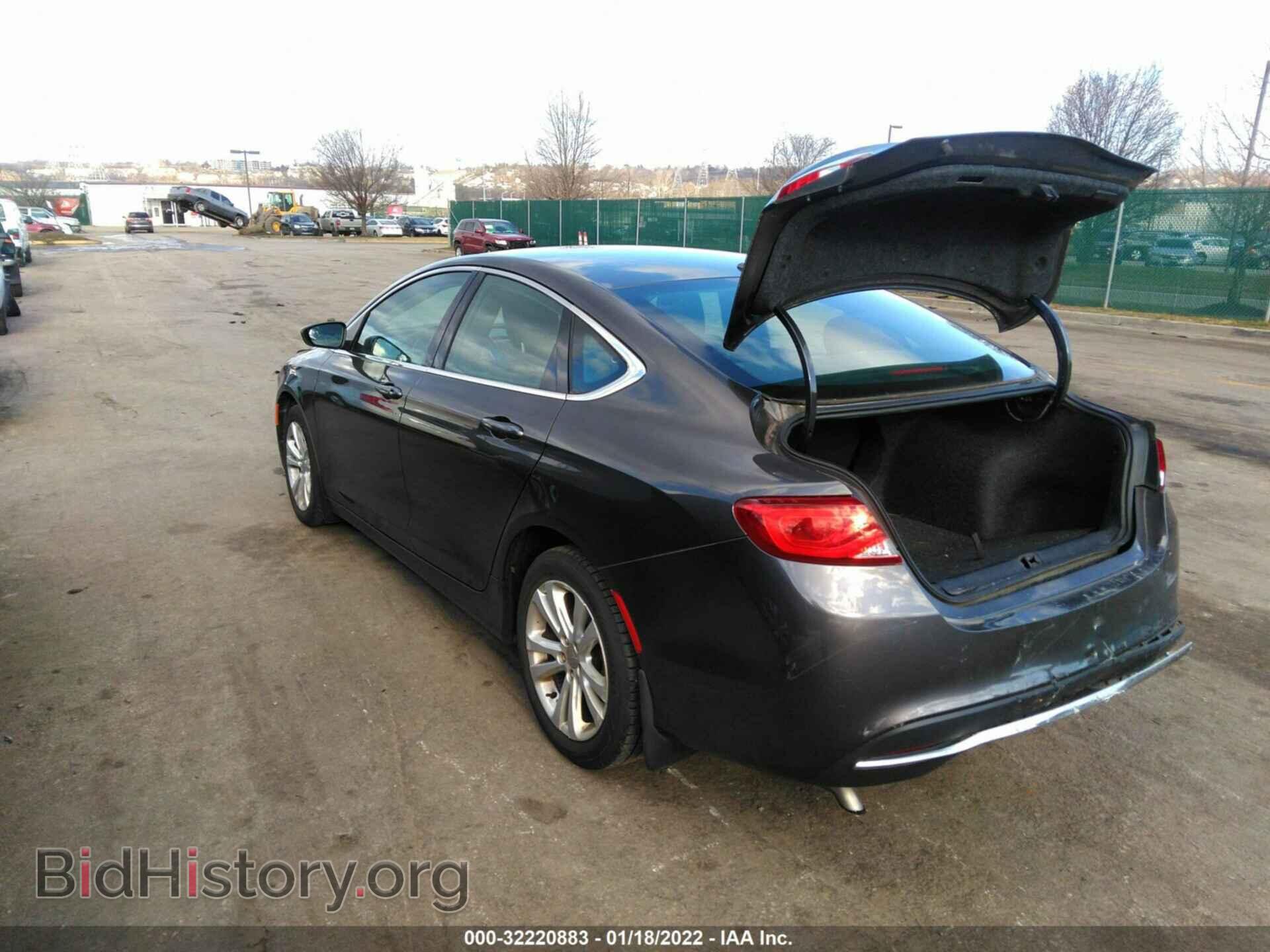 2015 CHRYSLER 200 - VIN: 1C3CCCAB1FN564973 - Фото 3