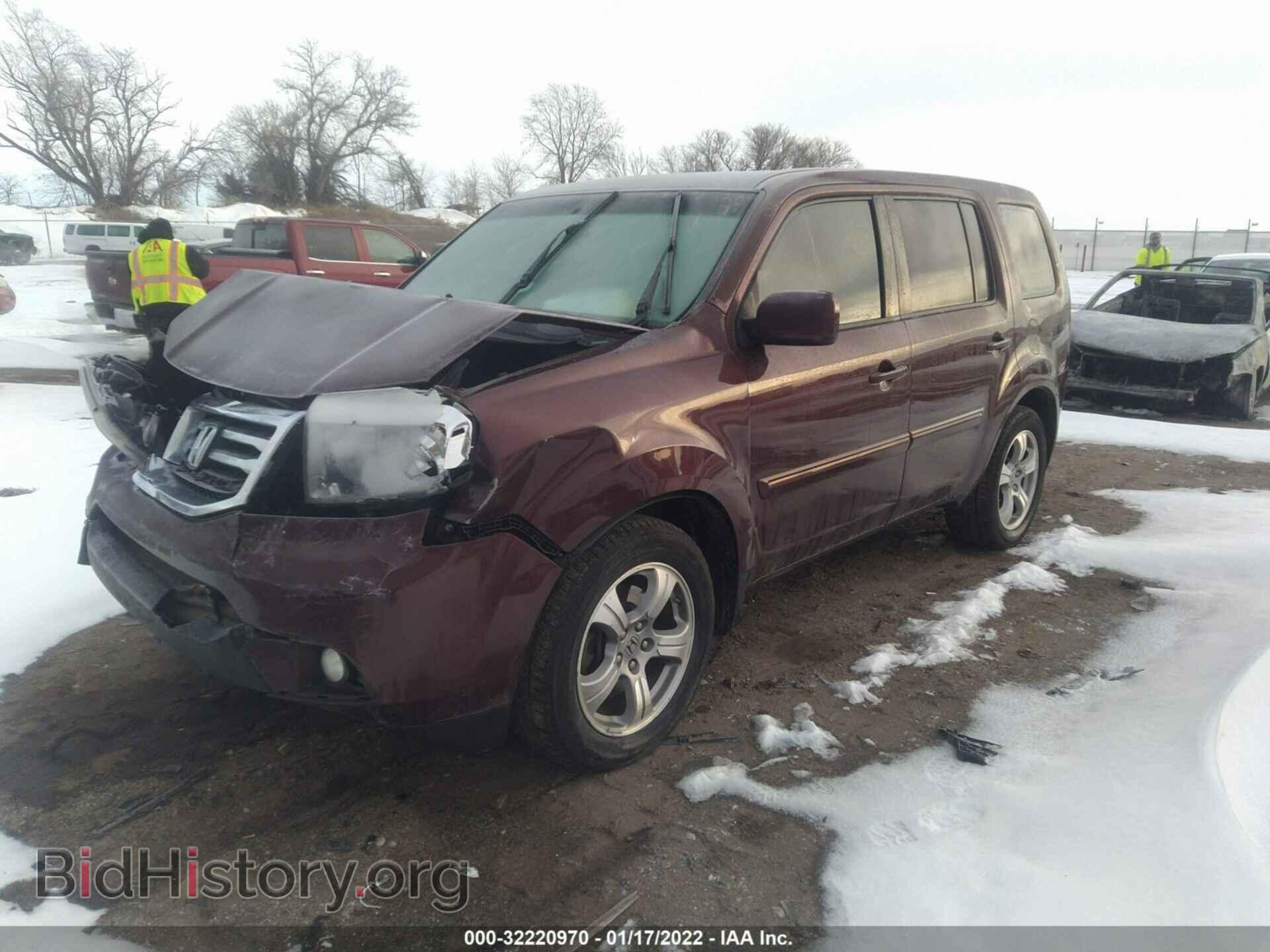 2013 HONDA PILOT - VIN: 5FNYF4H54DB016511 - Фото 2