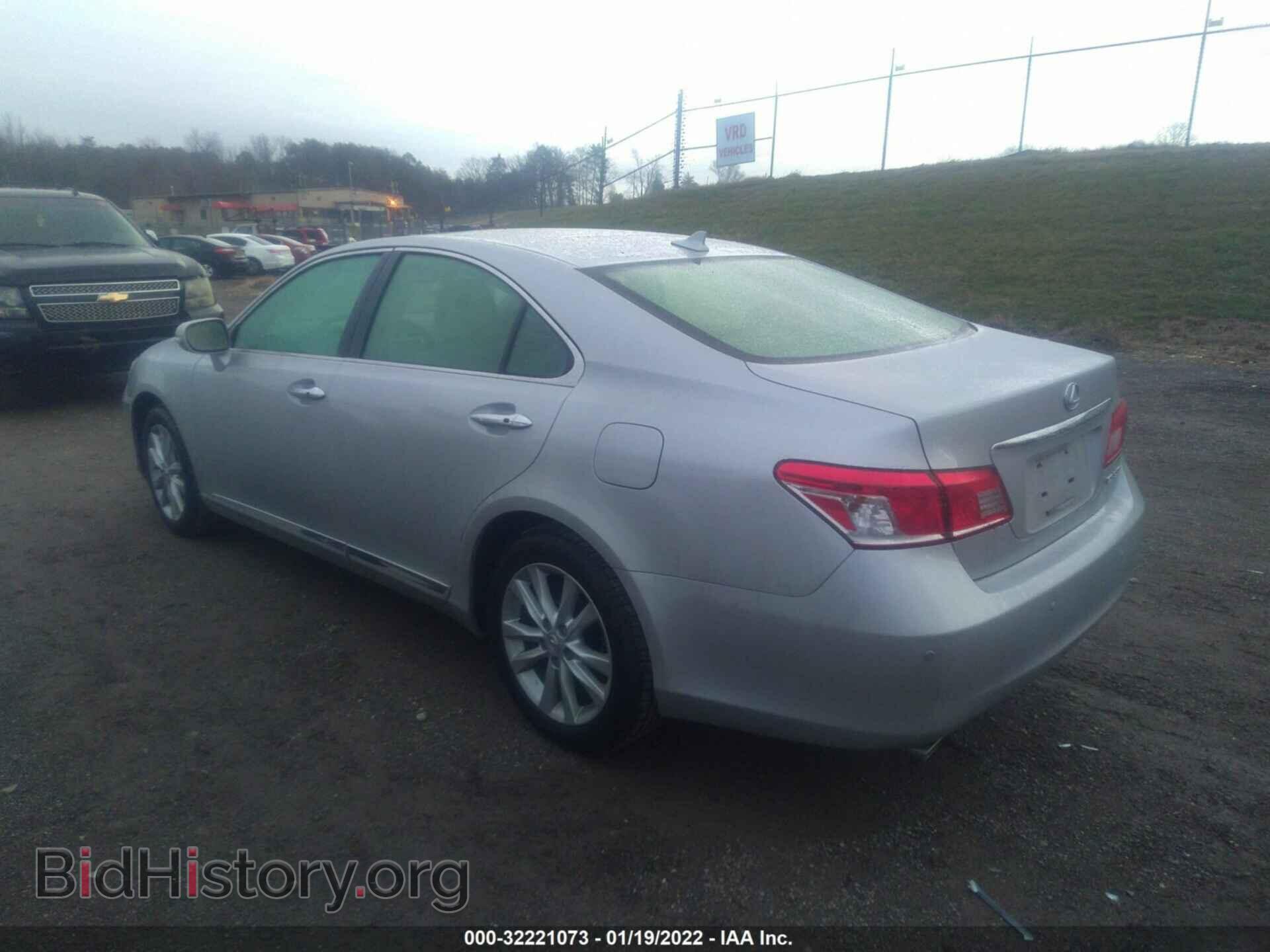 2012 LEXUS ES 350 - VIN: JTHBK1EGXC2498858 - Фото 3