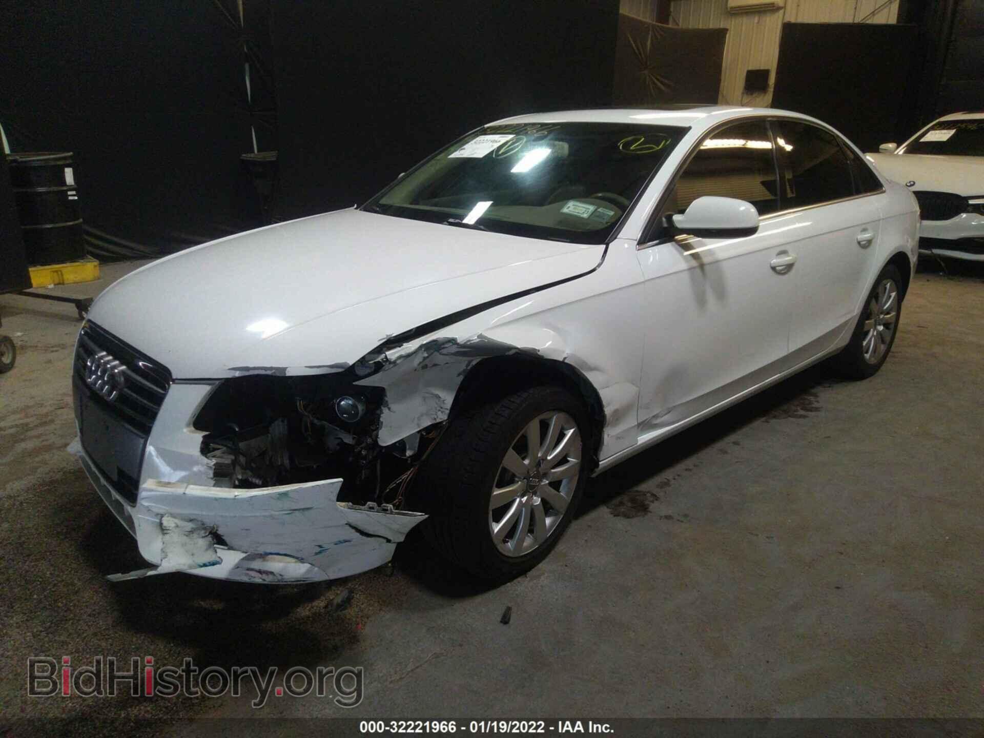 2012 AUDI A4 - VIN: WAUBFAFL0CN013690 - Фото 2