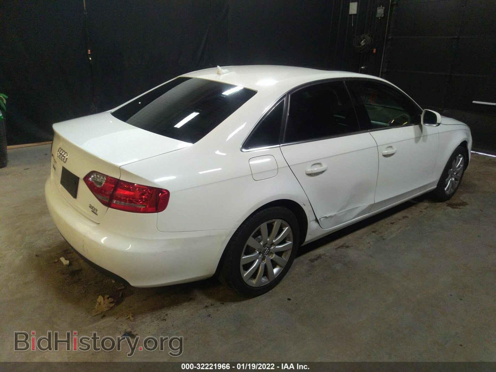 2012 AUDI A4 - VIN: WAUBFAFL0CN013690 - Фото 4