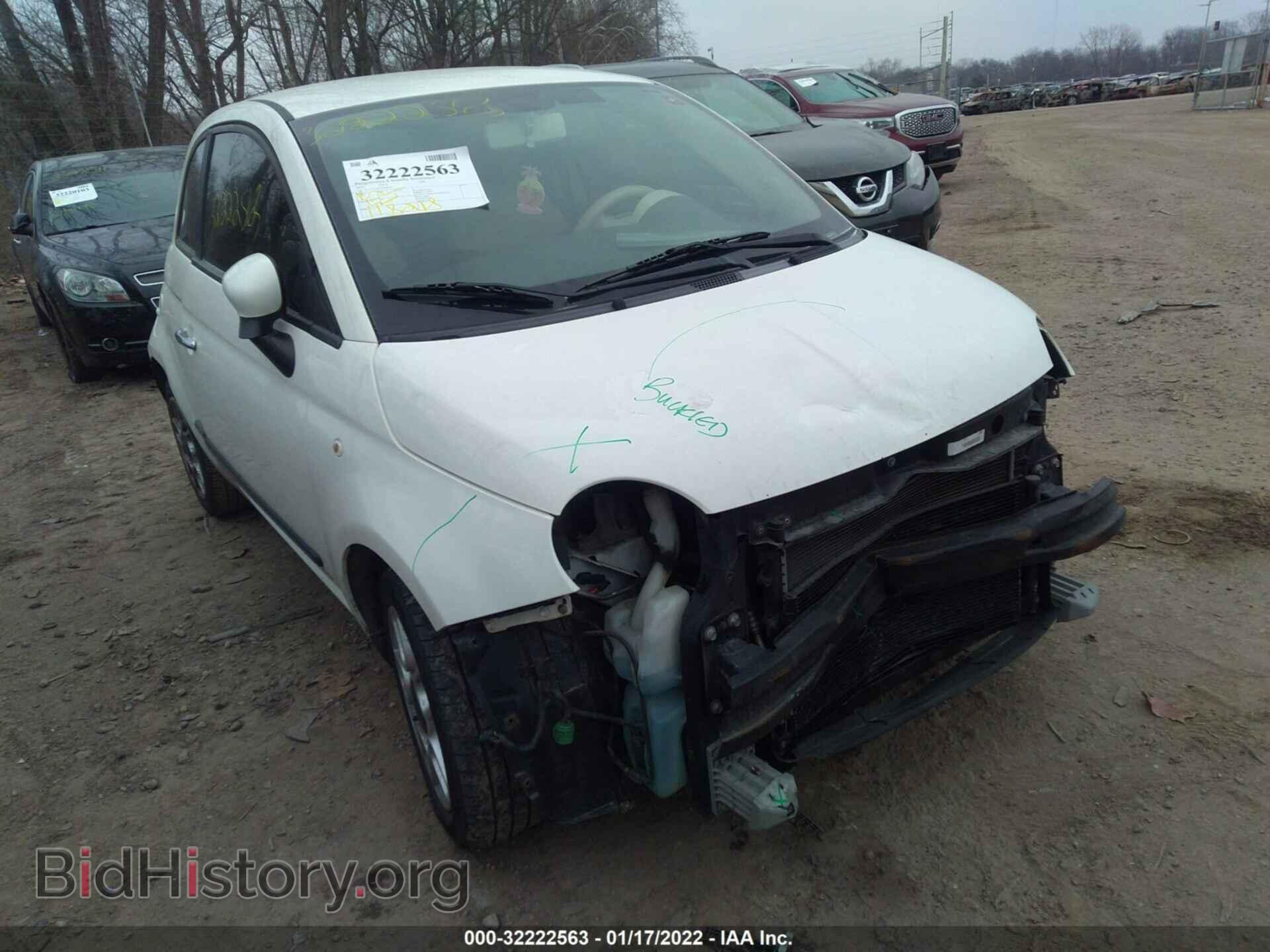 Photo 3C3CFFAR7CT103181 - FIAT 500 2012