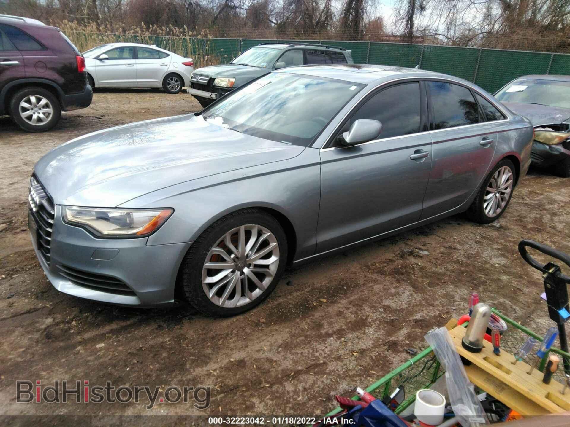 2013 AUDI A6 - VIN: WAUGFAFC2DN010653 - Фото 2