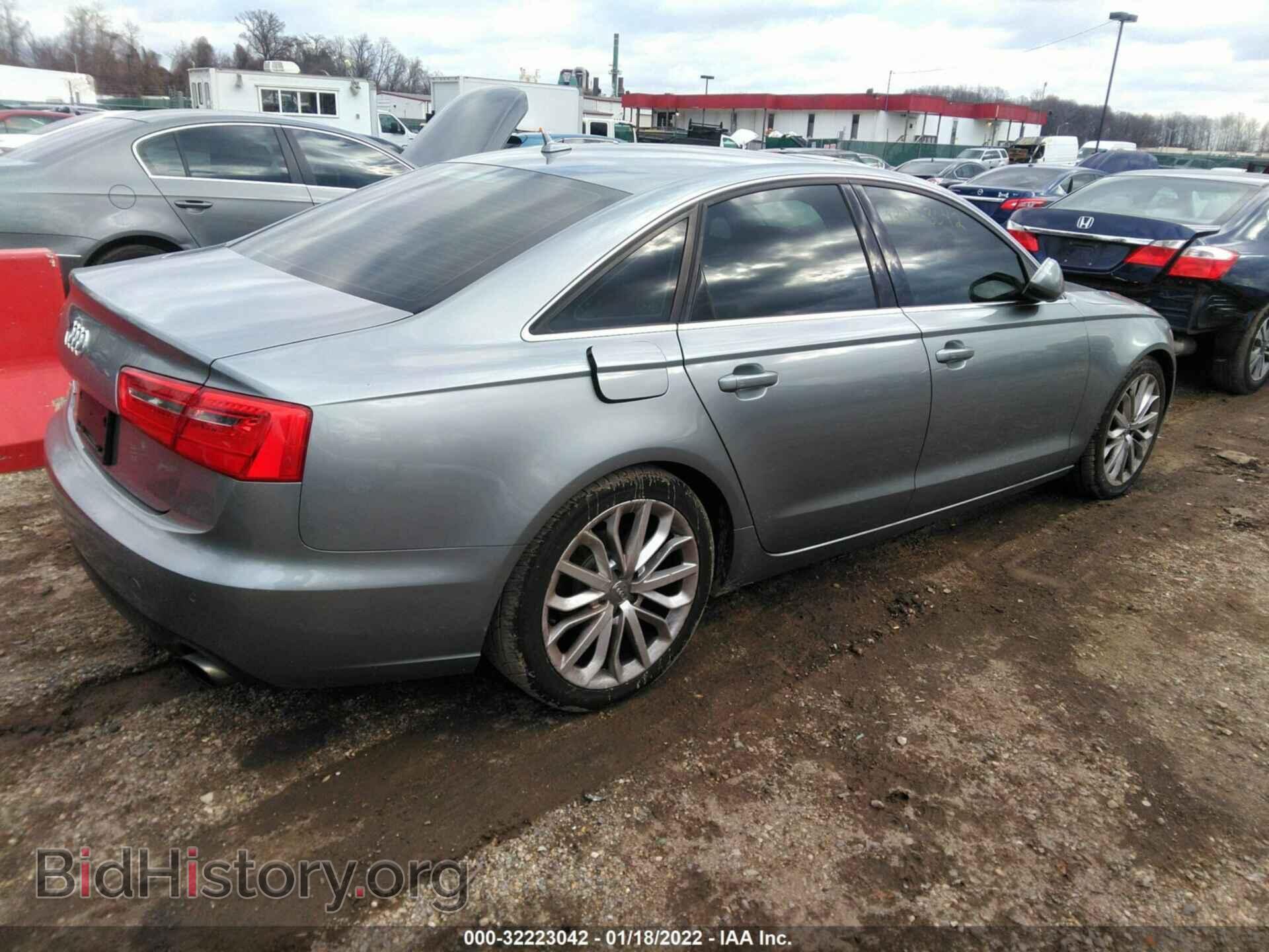 2013 AUDI A6 - VIN: WAUGFAFC2DN010653 - Фото 4