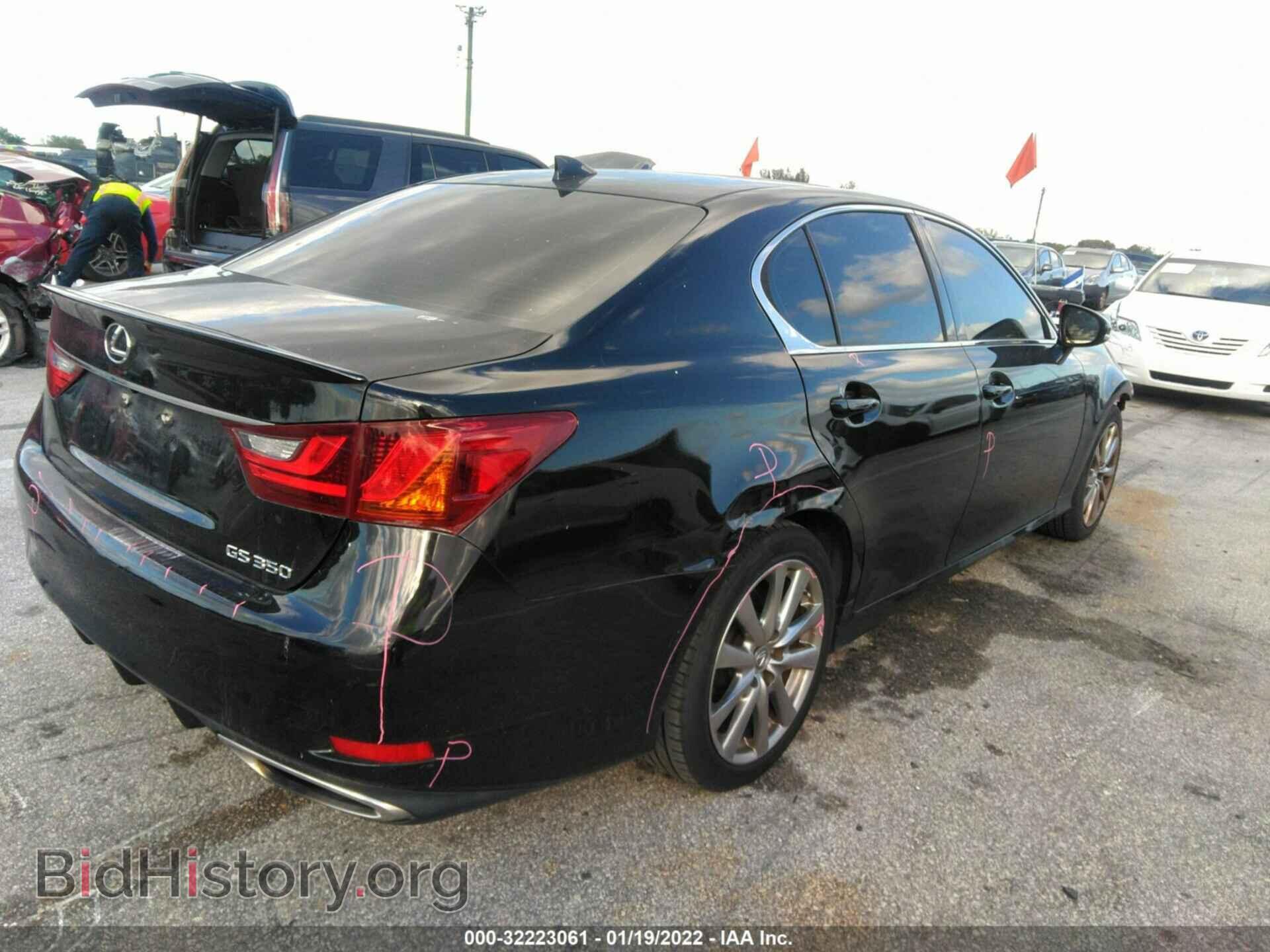 2015 LEXUS GS 350 - VIN: JTHBE1BL9FA004587 - Фото 4