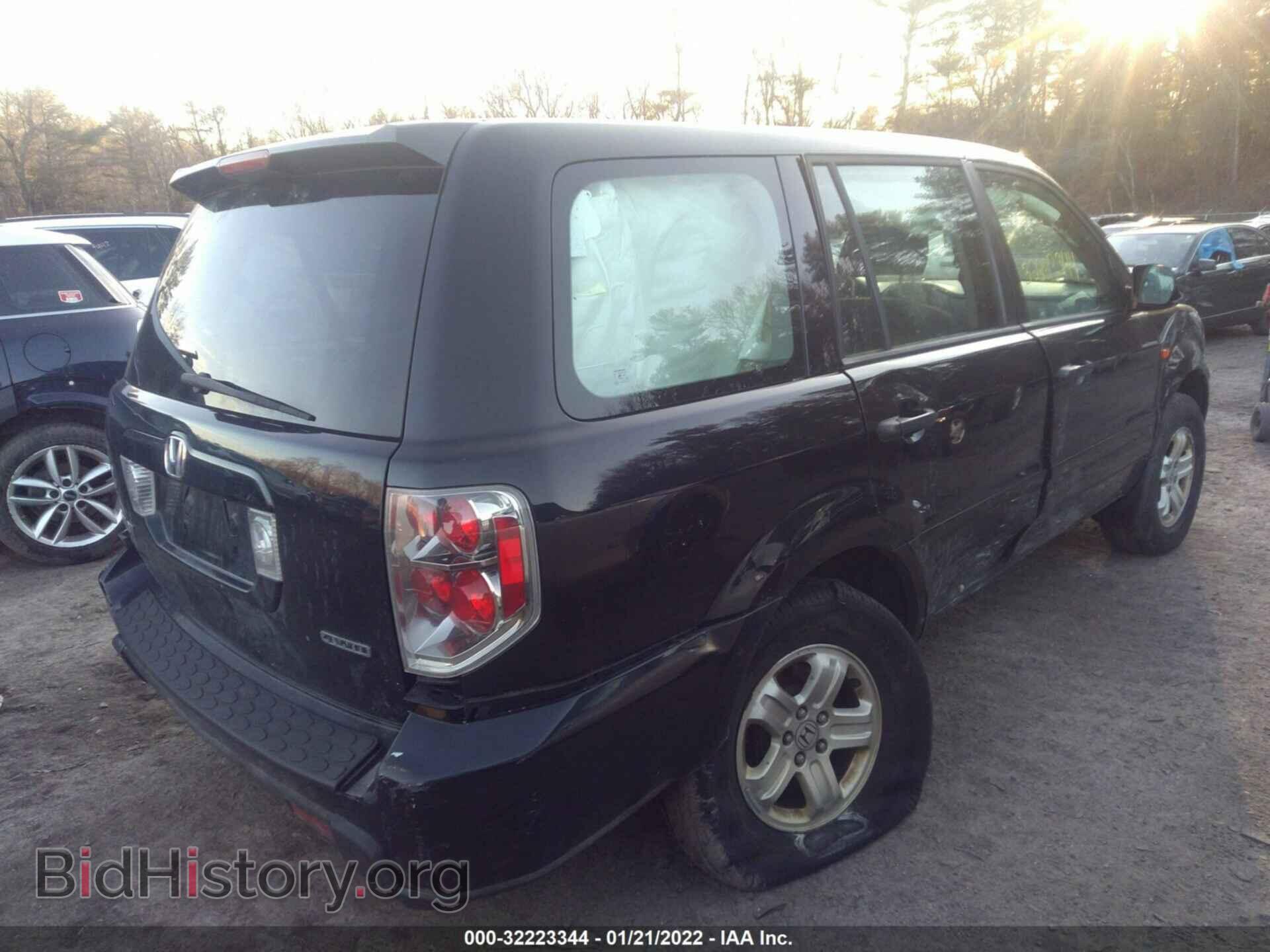 2006 HONDA PILOT - VIN: 2HKYF181X6H522229 - Фото 4