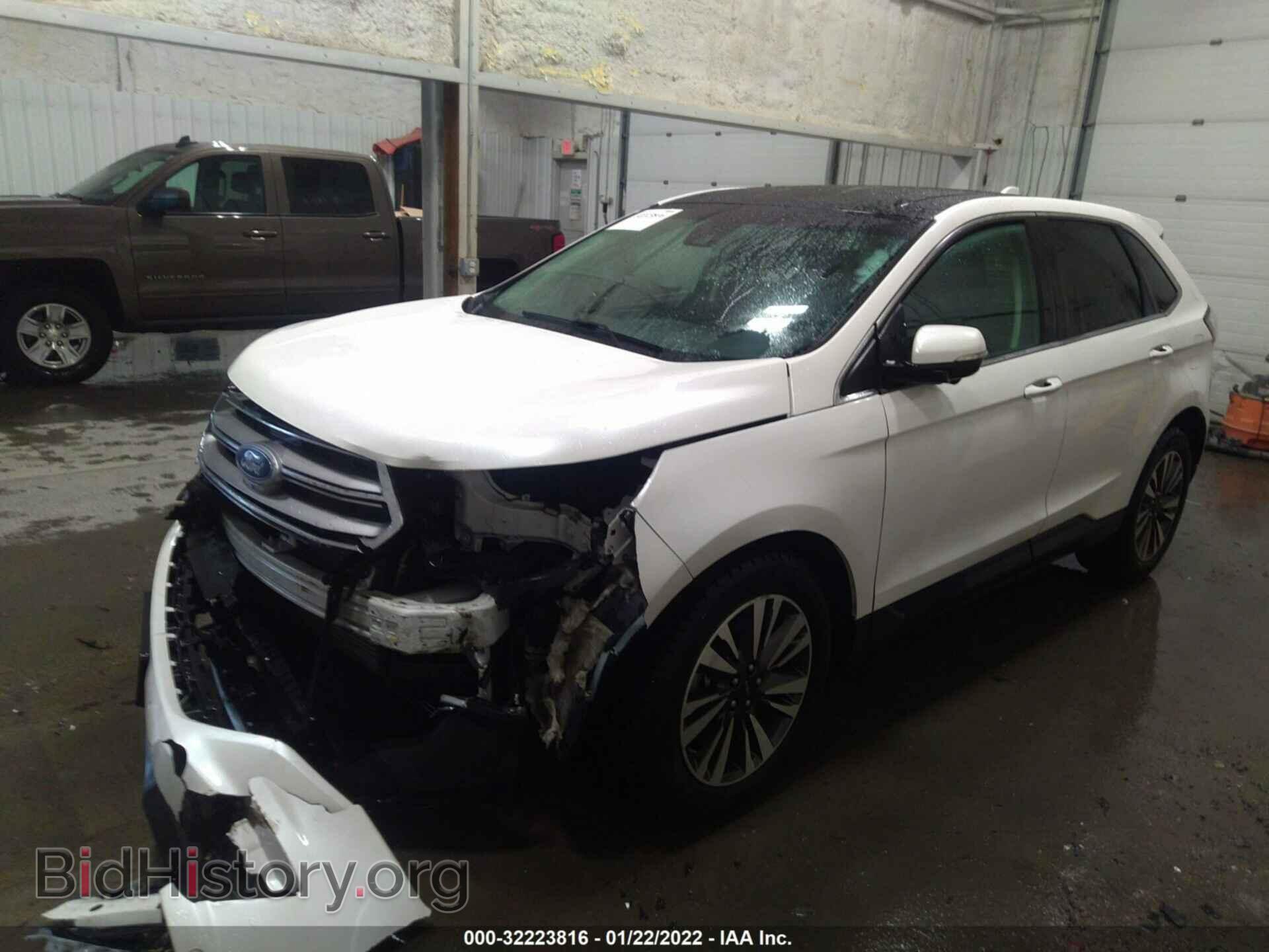 2016 FORD EDGE - VIN: 2FMPK4K97GBB59386 - Фото 2