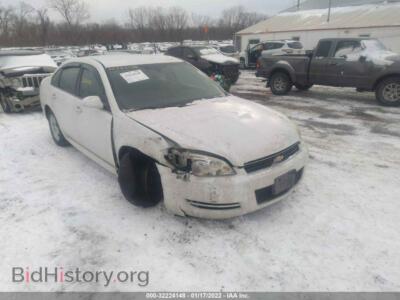 2010 Chevrolet IMPALA LS, белый — VIN 2G1WA5EK1A1146243, IAAI