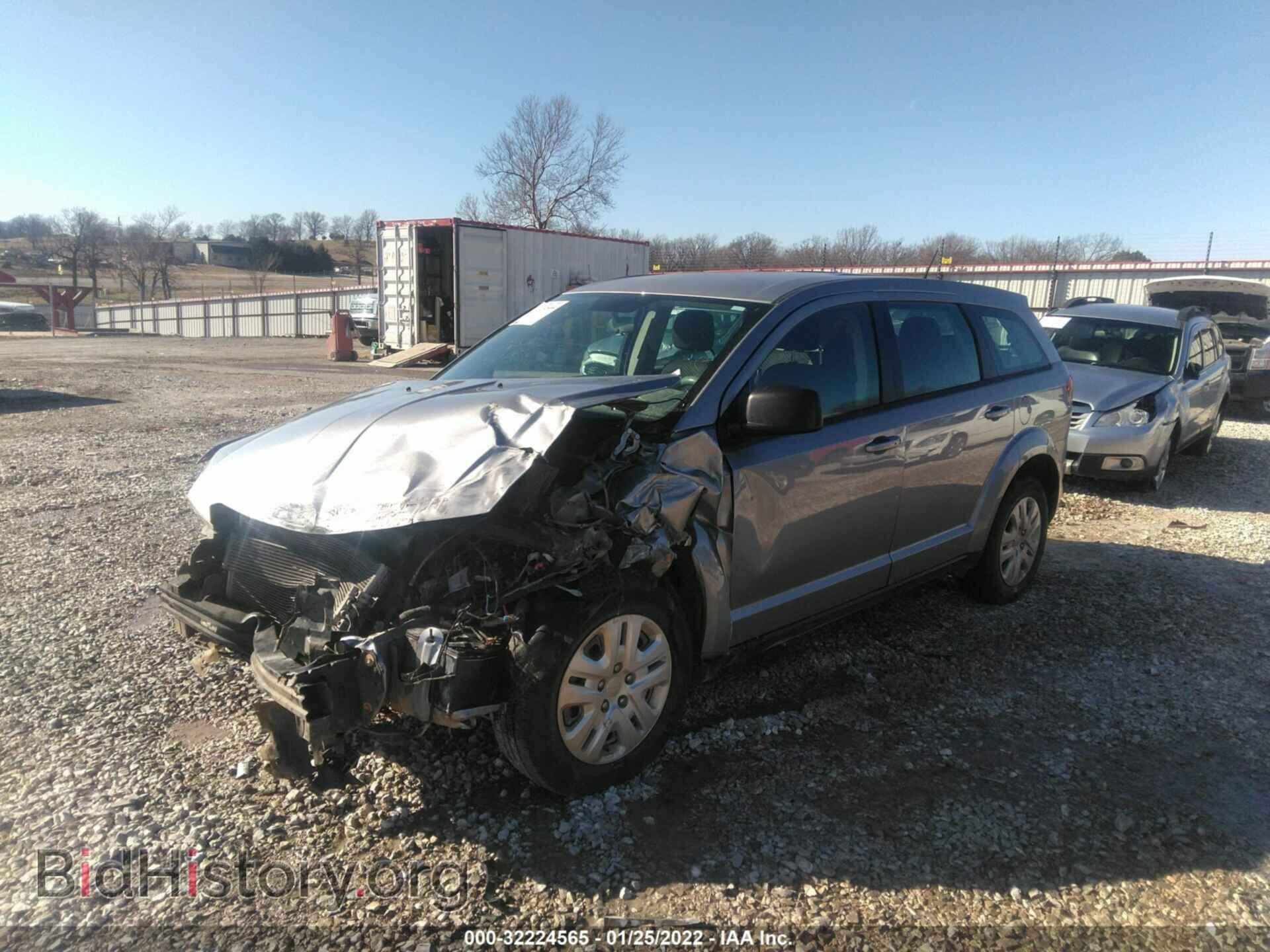 2015 DODGE JOURNEY - VIN: 3C4PDCAB5FT645016 - Фото 2