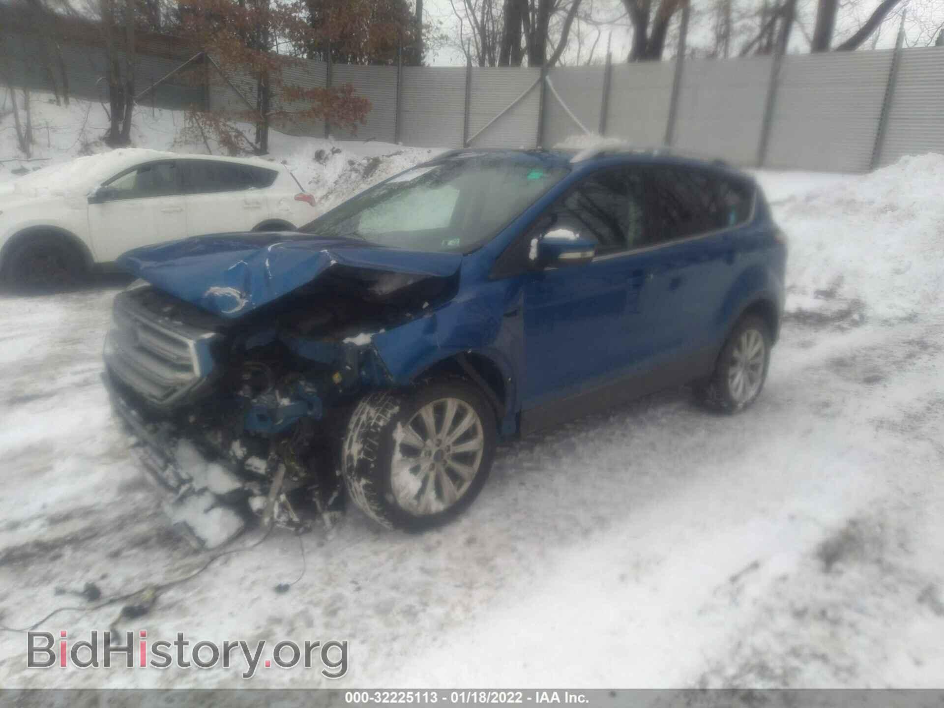 2017 FORD ESCAPE - VIN: 1FMCU9J97HUB13656 - Photo 2