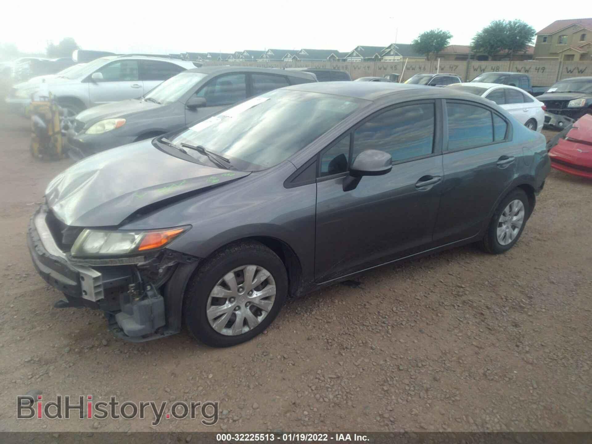 2012 HONDA CIVIC SDN - VIN: 19XFB2F58CE328894 - Фото 2