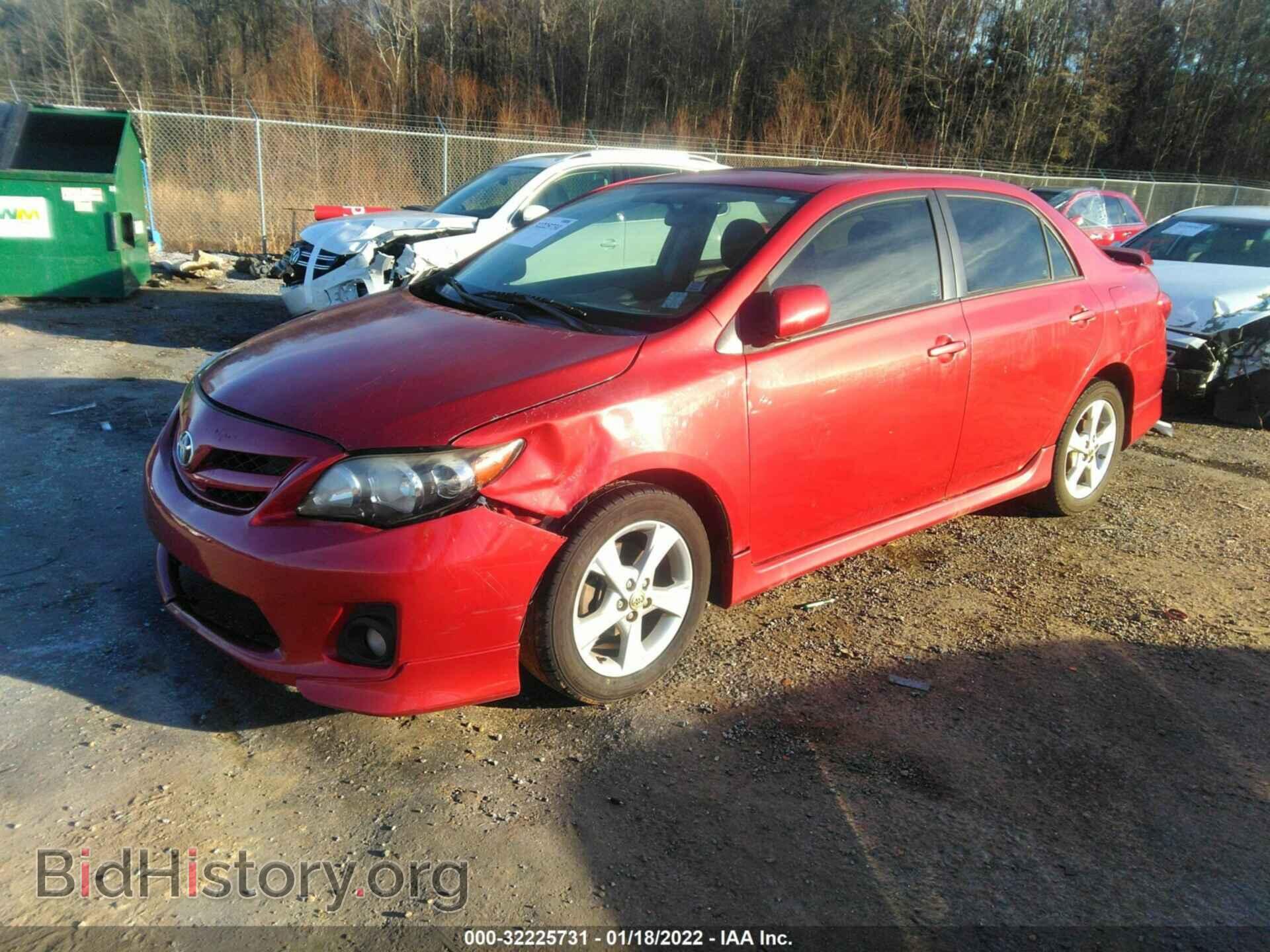 2012 TOYOTA COROLLA - VIN: 5YFBU4EE6CP056611 - Фото 2