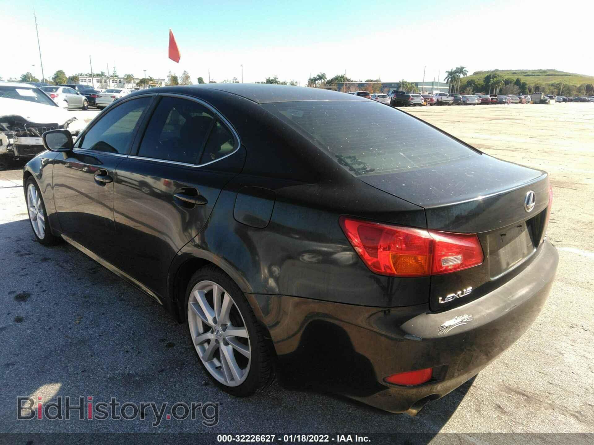 2006 LEXUS IS 250 - VIN: JTHBK262365013343 - Фото 3
