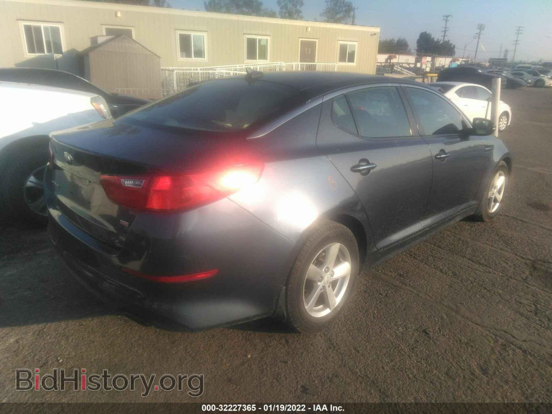 2015 KIA OPTIMA - VIN: KNAGM4A74F5536304 - Фото 4