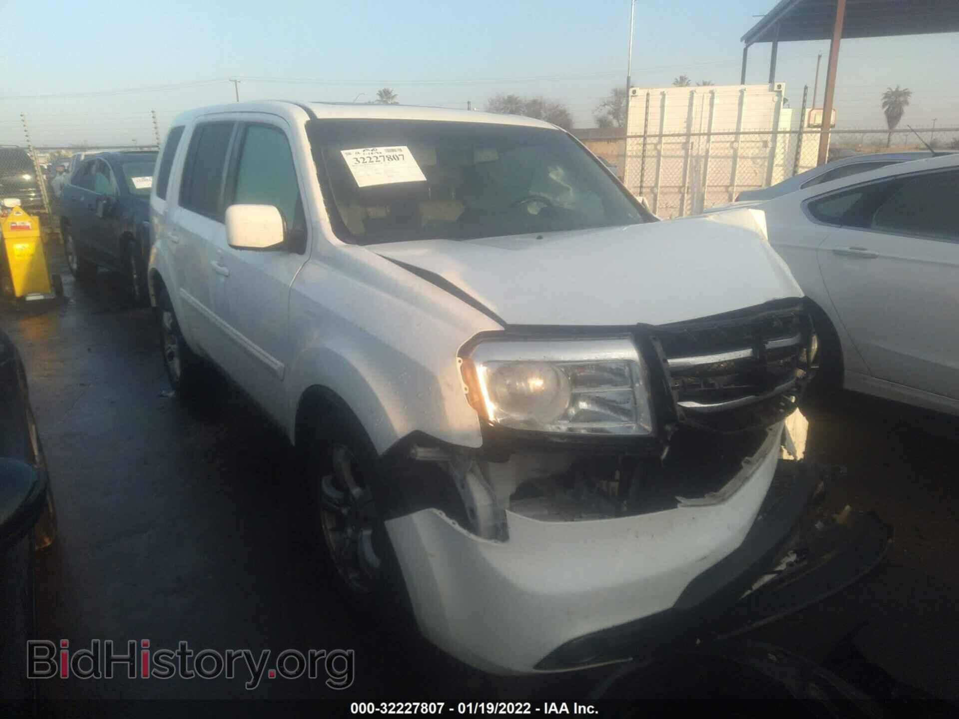 Photo 5FNYF3H58DB005960 - HONDA PILOT 2013