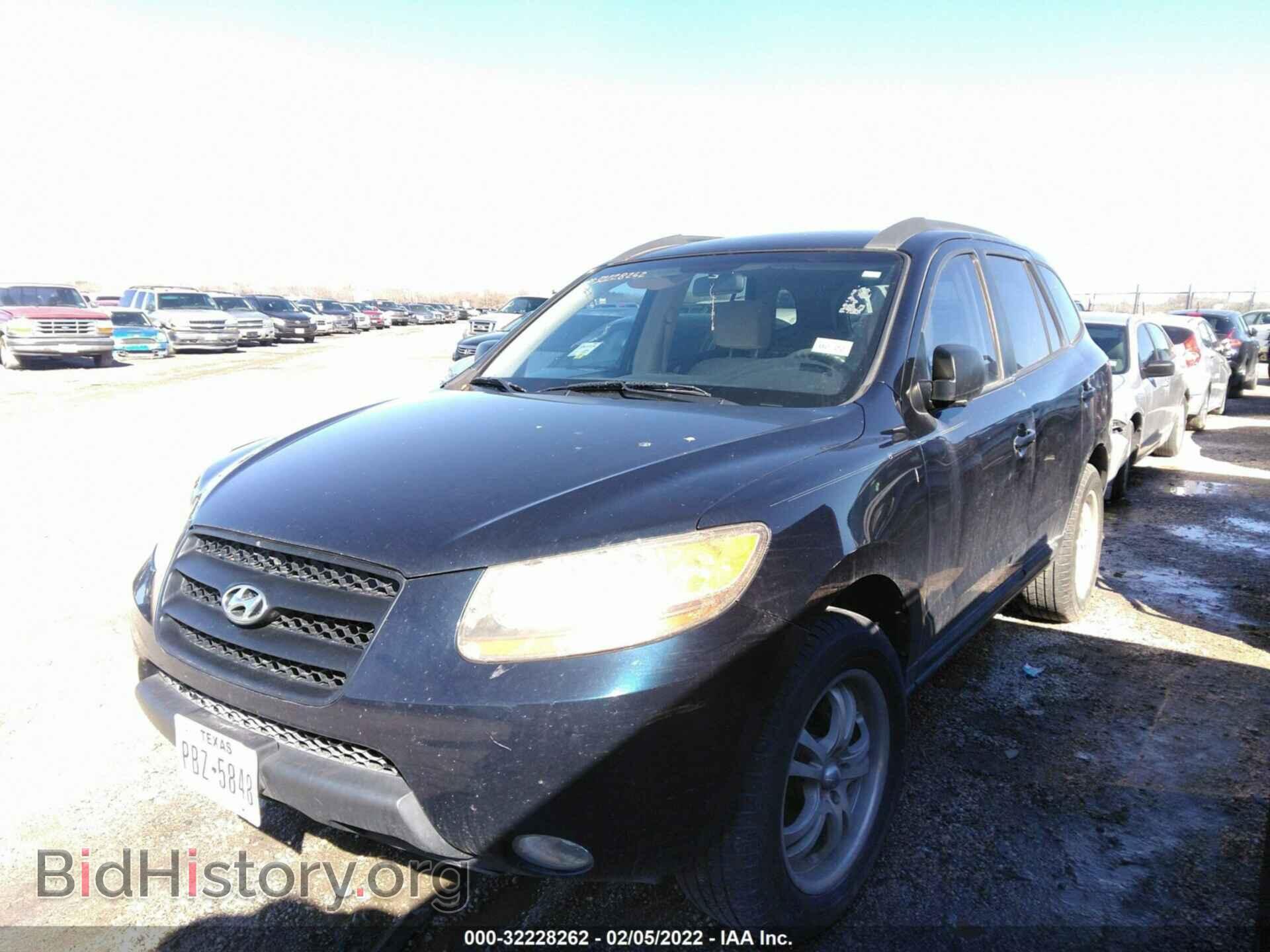 2009 HYUNDAI SANTA FE - VIN: 5NMSG13D39H322749 - Фото 2